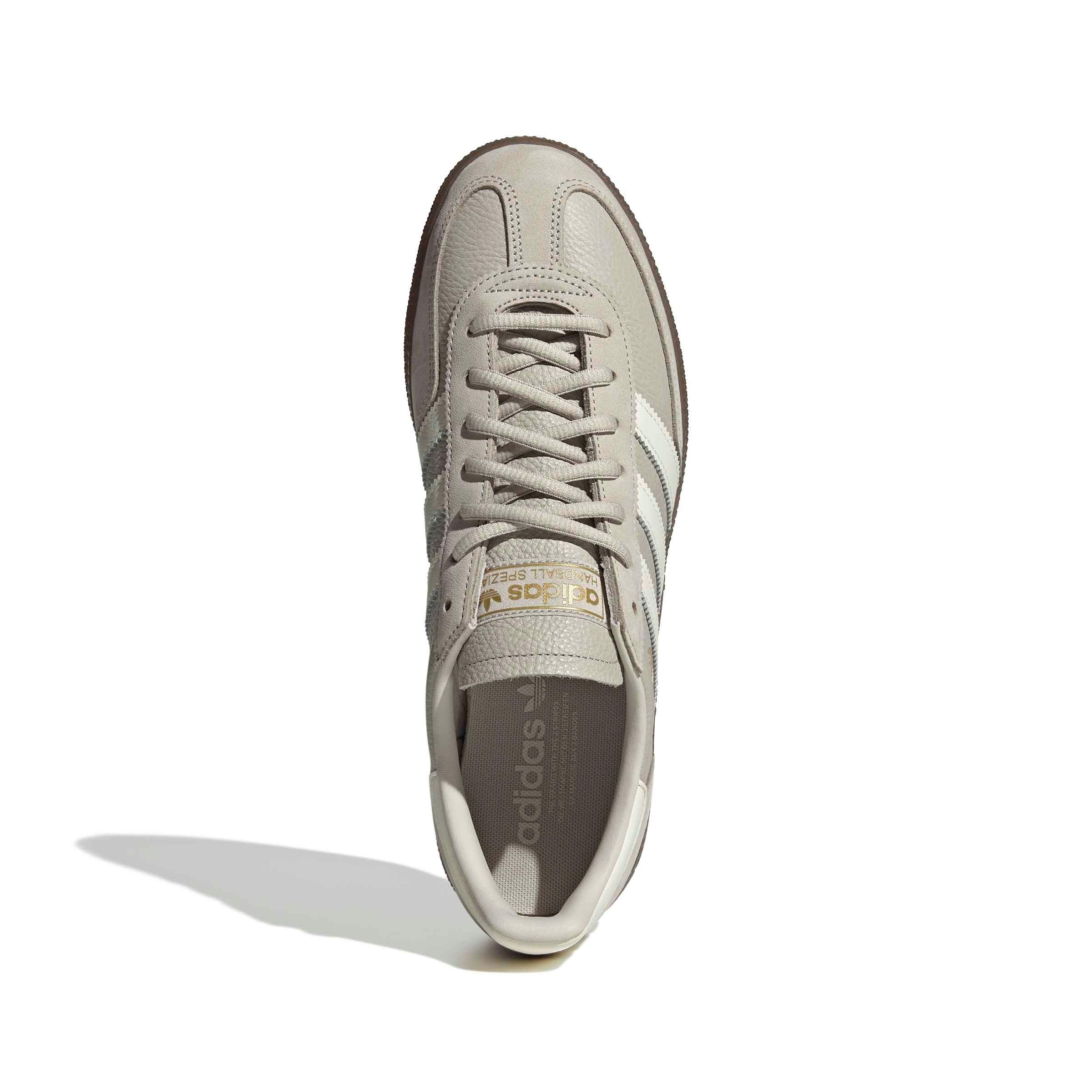 adidas Originals Handball Spezial "Wonder Alumina/Off White/Gum 5" Men's Shoe - ALUMINA/OFF WHITE/GUM Thumbnail View 5