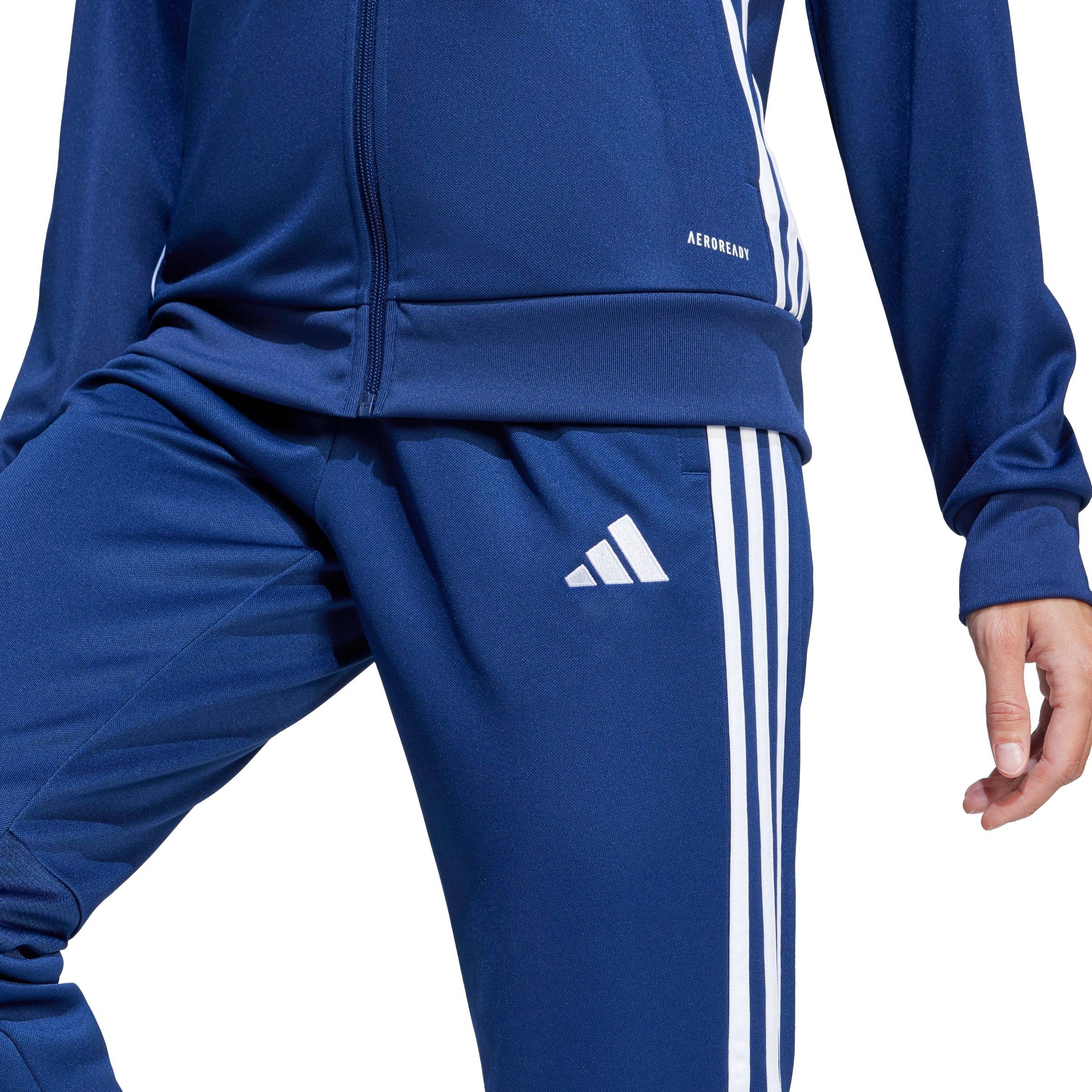 adidas Women's Tiro 25 Essentials Training Tracksuit Bottoms -Navy/White - NAVY/WHITE Thumbnail View 3