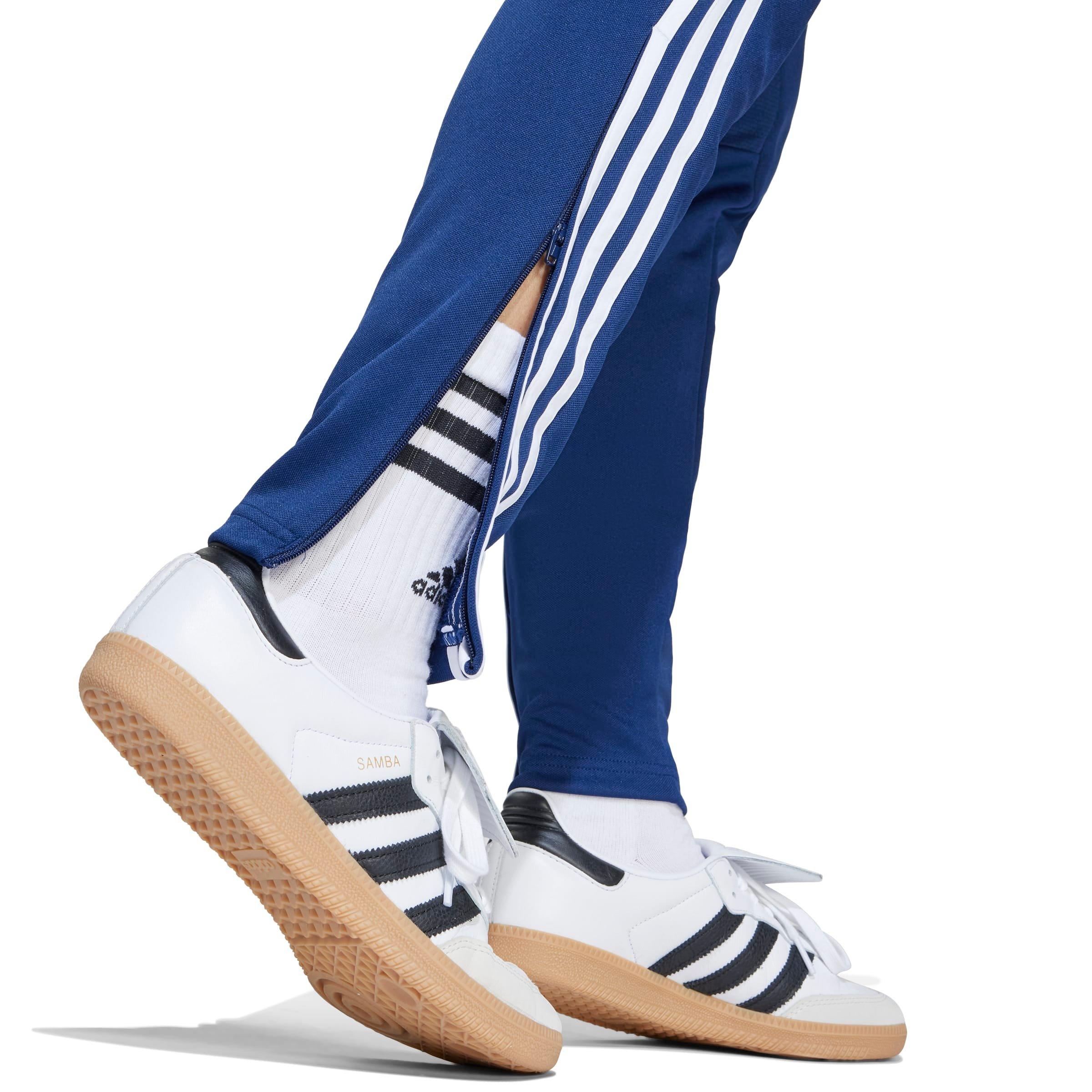 adidas Women's Tiro 25 Essentials Training Tracksuit Bottoms - Navy/White - NAVY/WHITE Thumbnail View 4