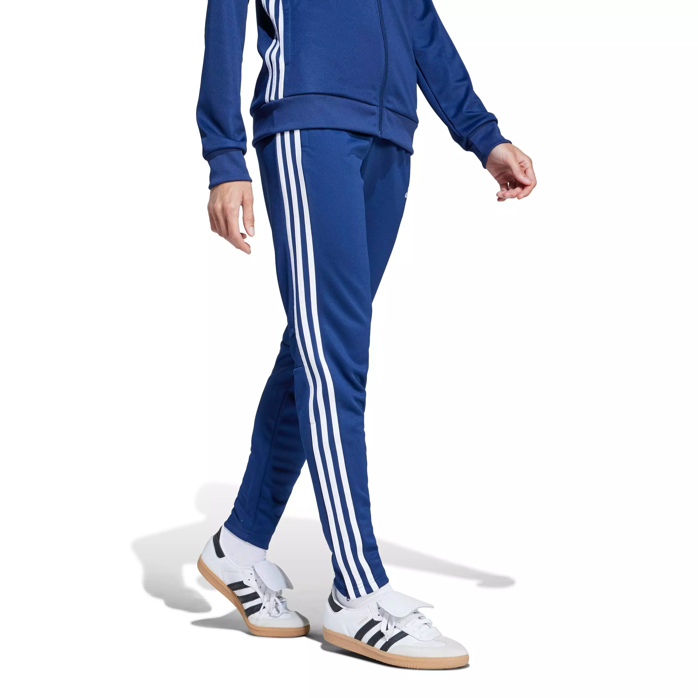 adidas Women's Tiro 25 Essentials Training Tracksuit Bottoms - Navy/White - NAVY/WHITE