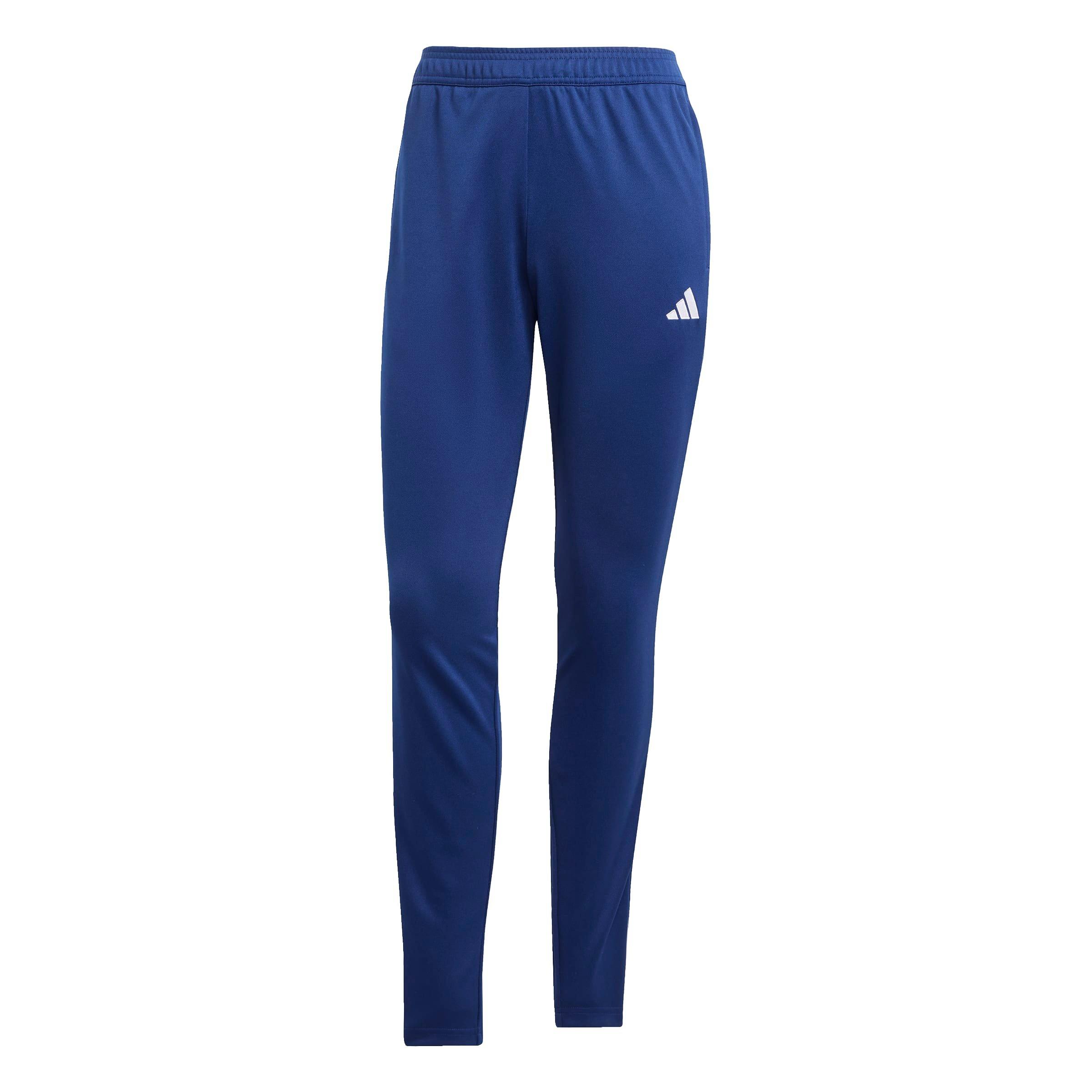 adidas Women's Tiro 25 Essentials Training Tracksuit Bottoms - Navy/White - NAVY/WHITE Thumbnail View 6