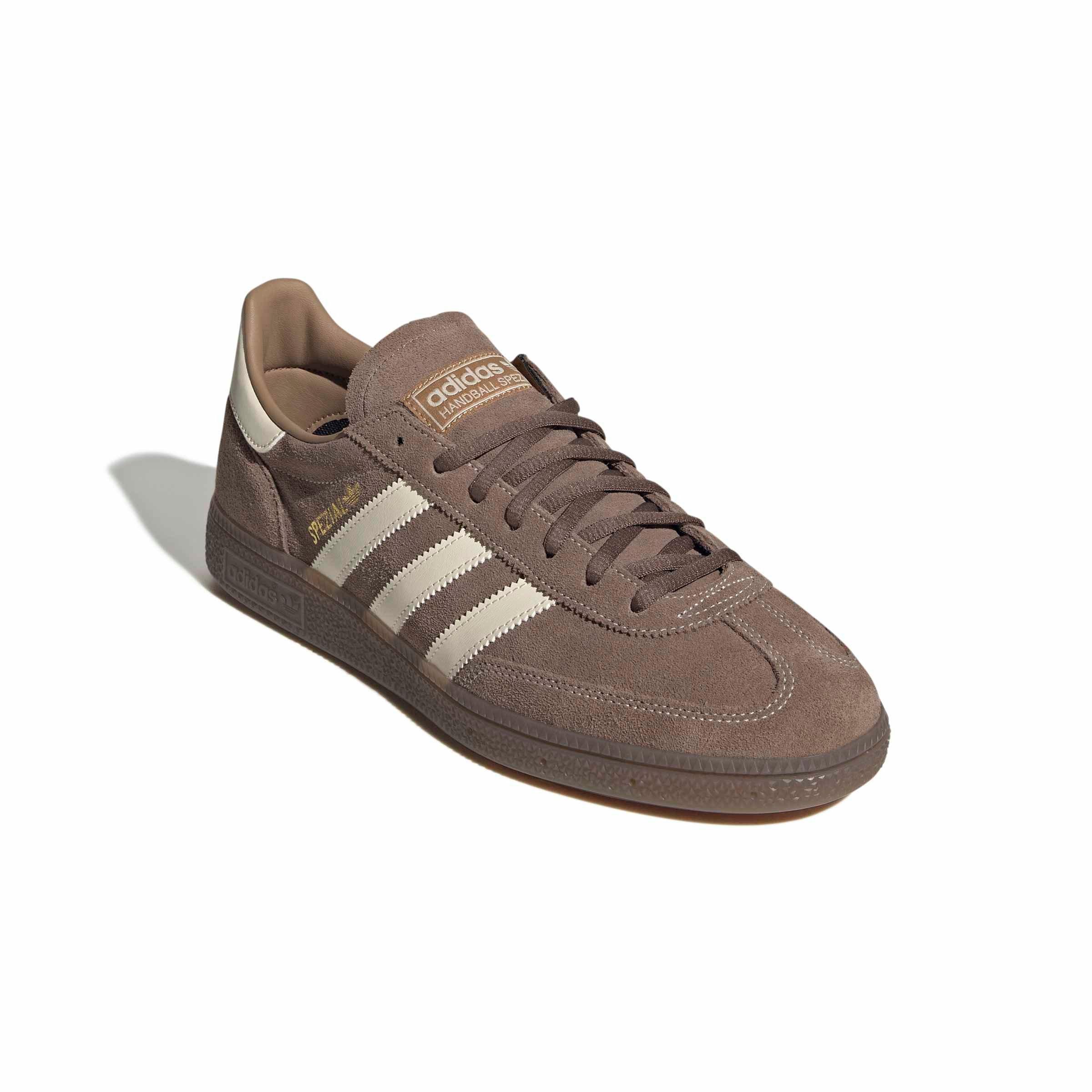adidas Originals Handball Spezial "Earth Strata/Wonder White/Gum 5" Men's Shoe - EARTH/WHITE/GUM Thumbnail View 3