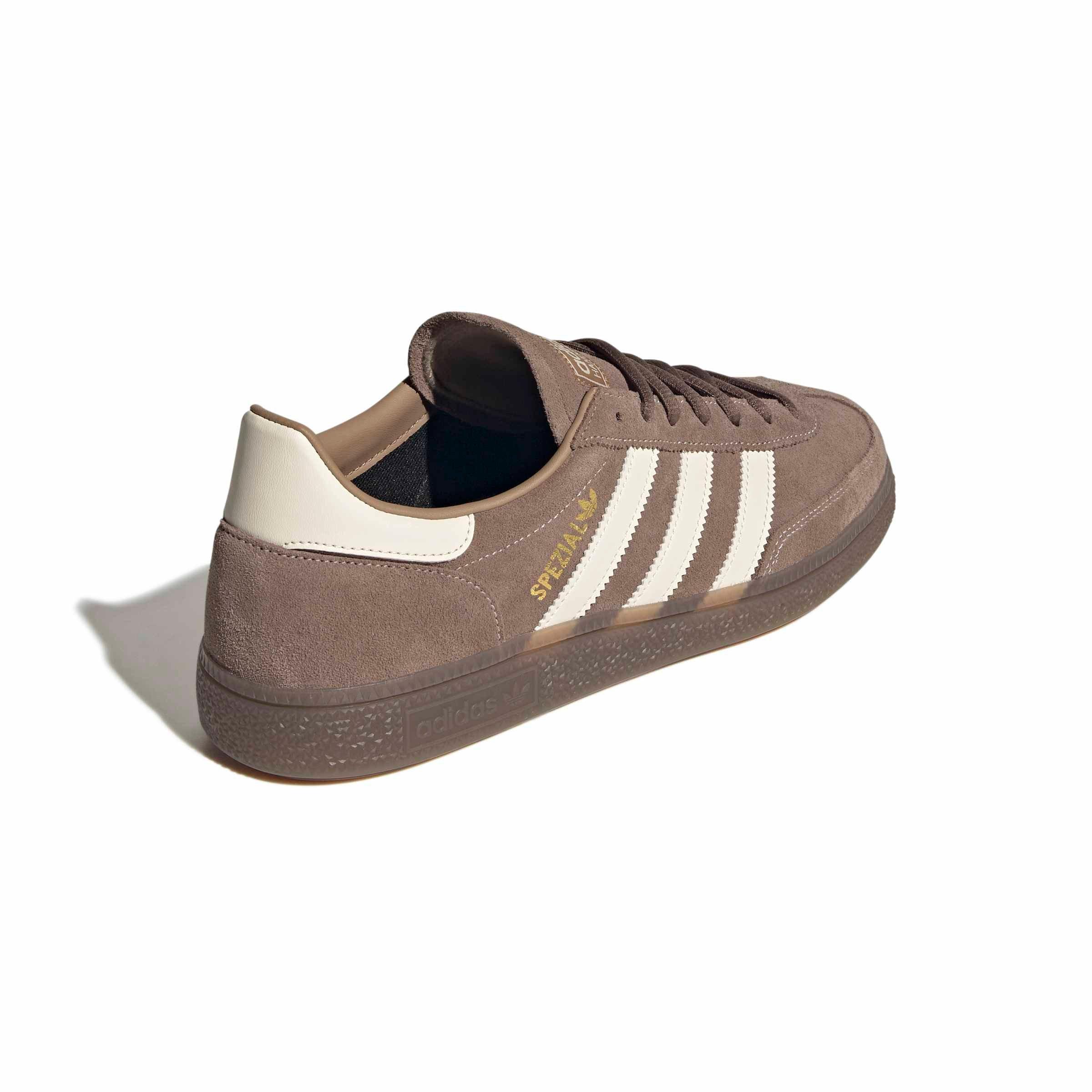 adidas Originals Handball Spezial "Earth Strata/Wonder White/Gum 5" Men's Shoe - EARTH/WHITE/GUM Thumbnail View 4
