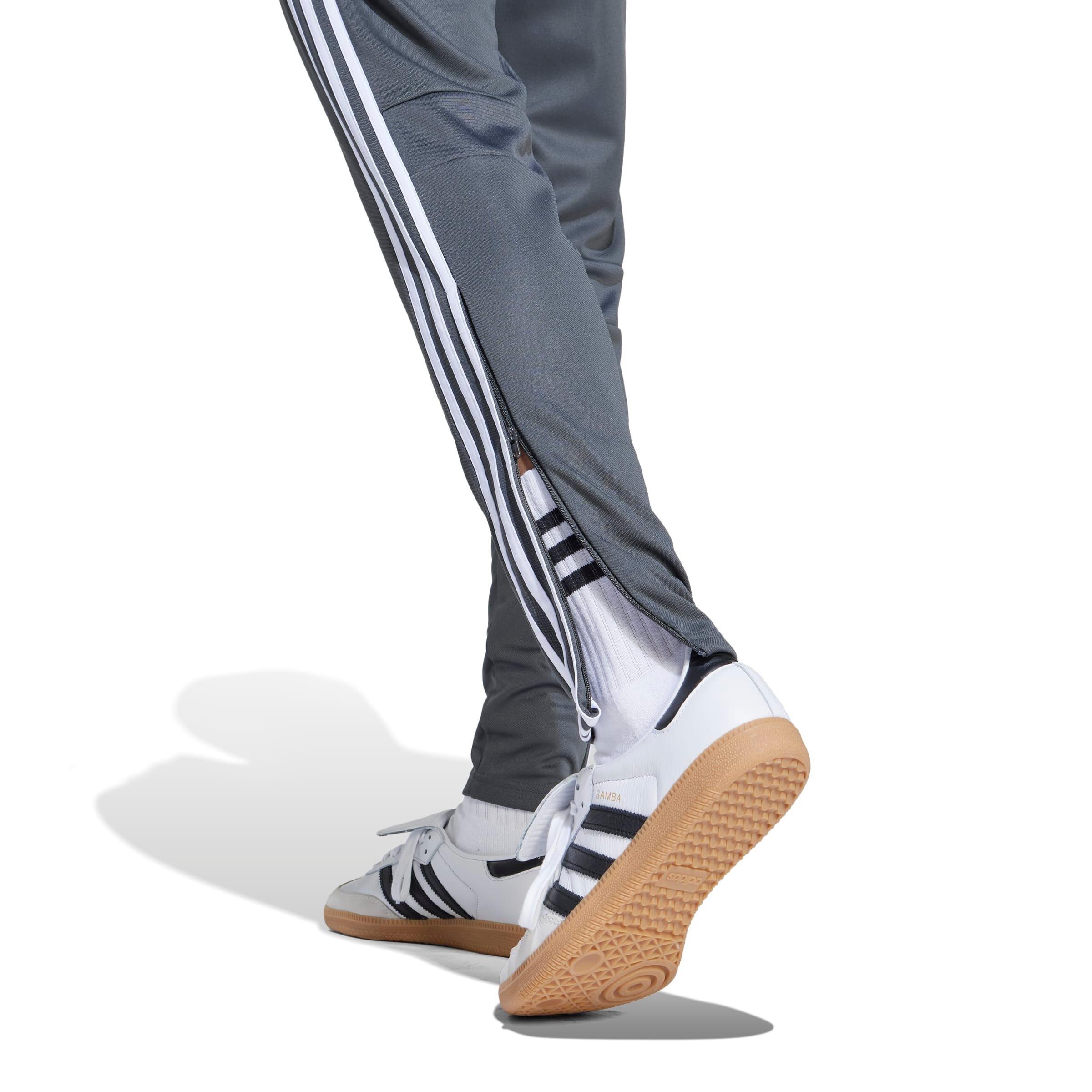 adidas Women's Tiro 25 Essentials Training Tracksuit Bottoms - Grey/White - GREY/WHITE Thumbnail View 5