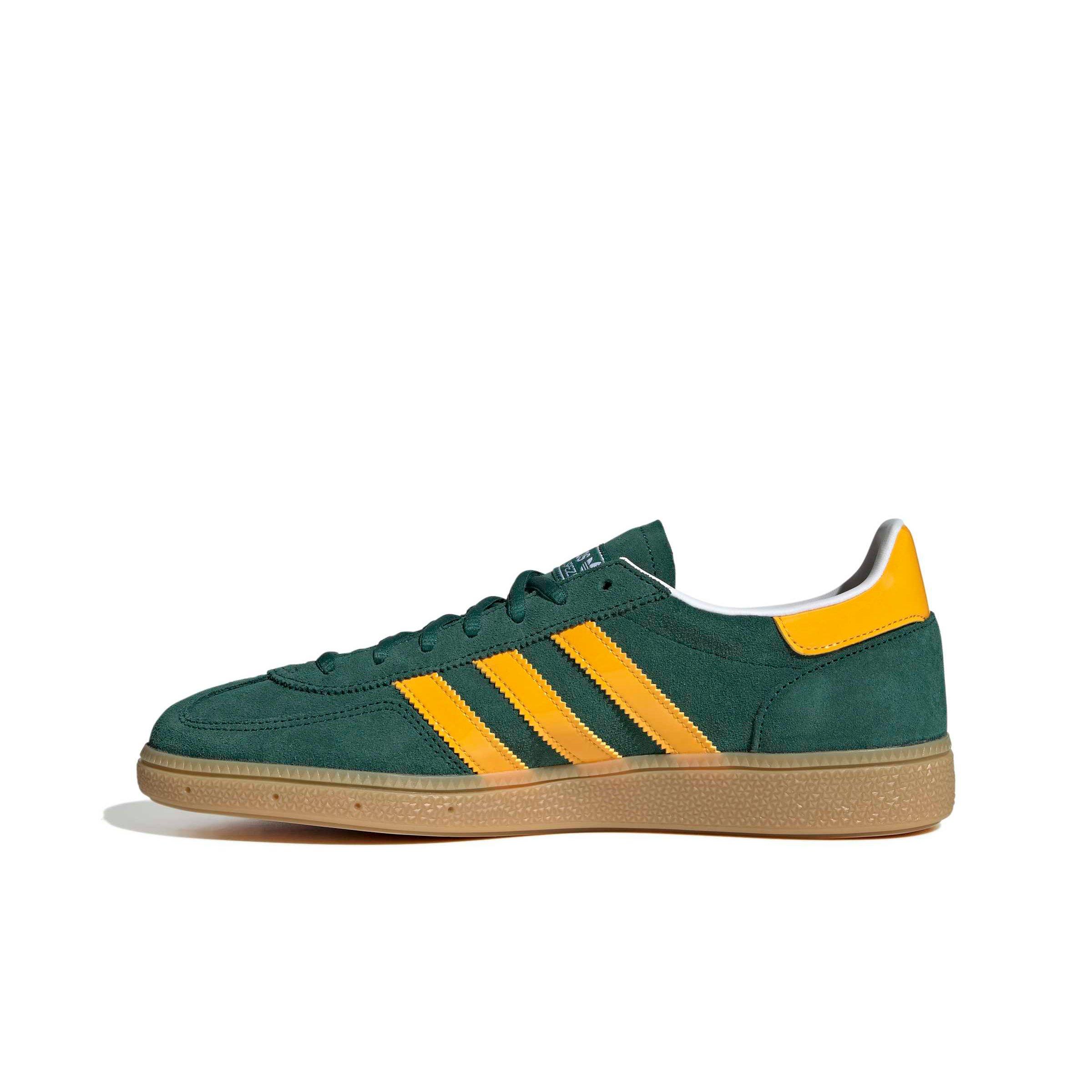adidas Originals Handball Spezial "Collegiate Green/Crew Yellow/Gum 3" Men's Shoe - GREEN/YELLOW/GUM Thumbnail View 2
