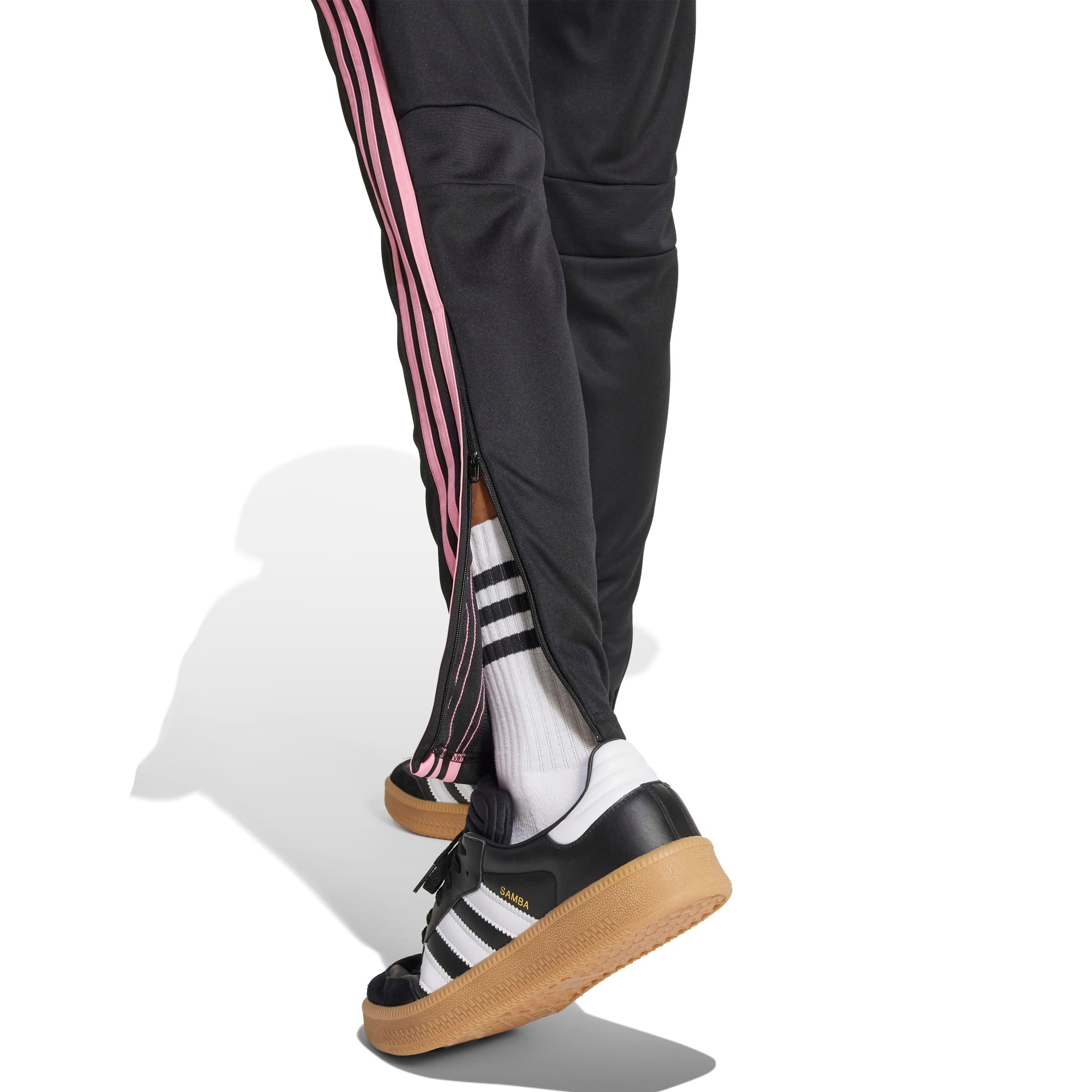 adidas Women's Tiro 25 Essentials Training Tracksuit Bottoms -Black/Pink - BLACK/PINK Thumbnail View 4