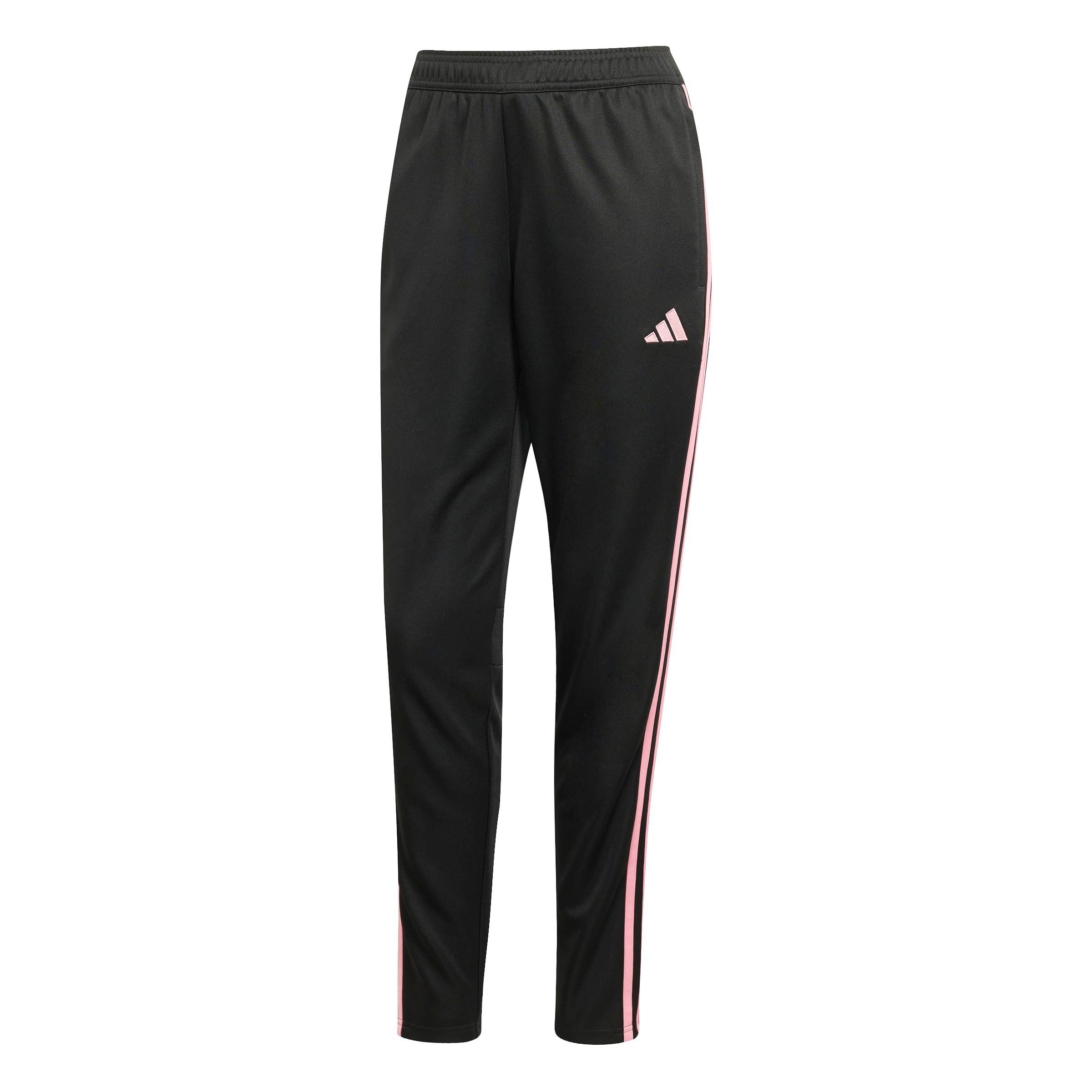 adidas Women's Tiro 25 Essentials Training Tracksuit Bottoms -Black/Pink - BLACK/PINK Thumbnail View 6