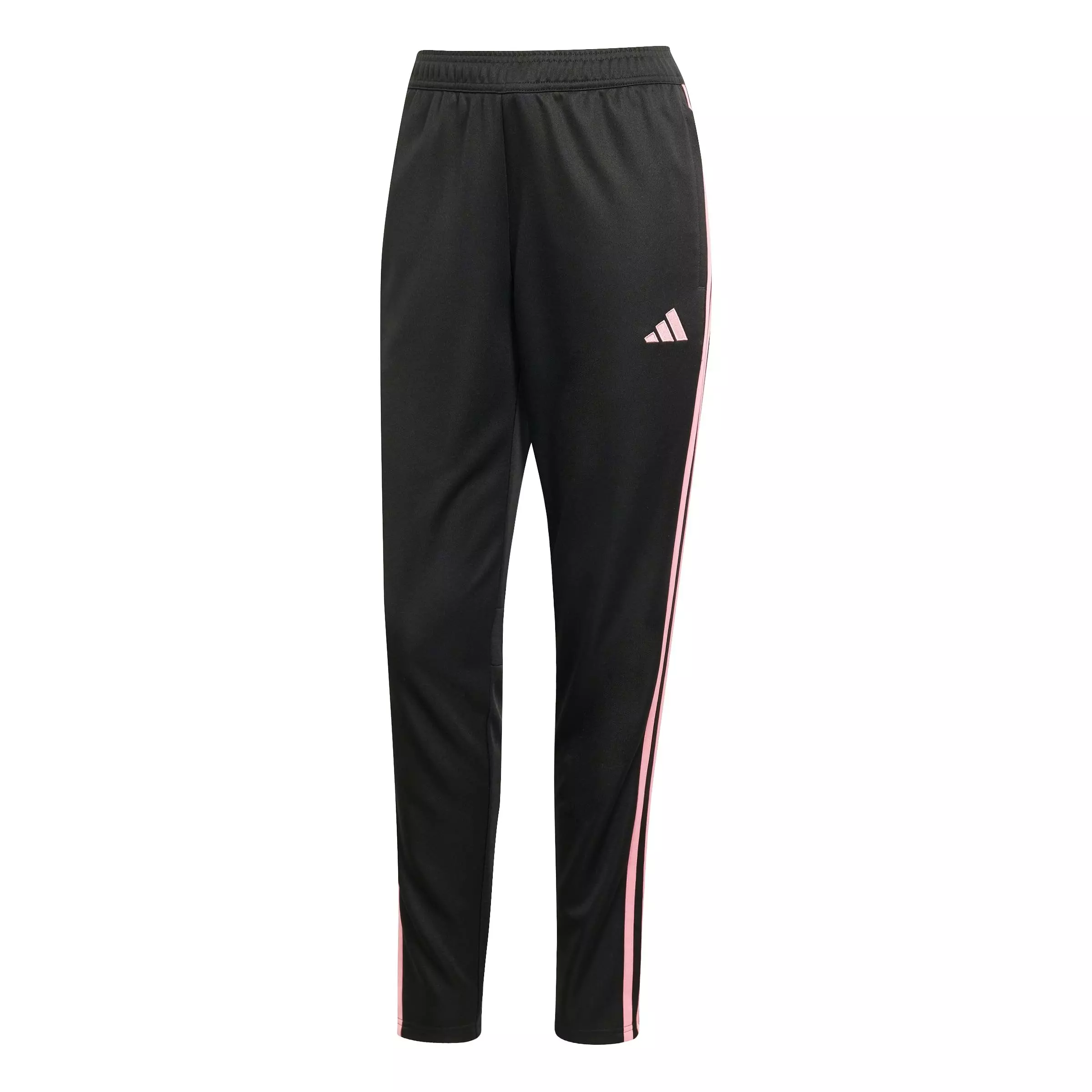 adidas Women's Tiro 25 Essentials Training Tracksuit Bottoms -Black/Pink - BLACK/PINK