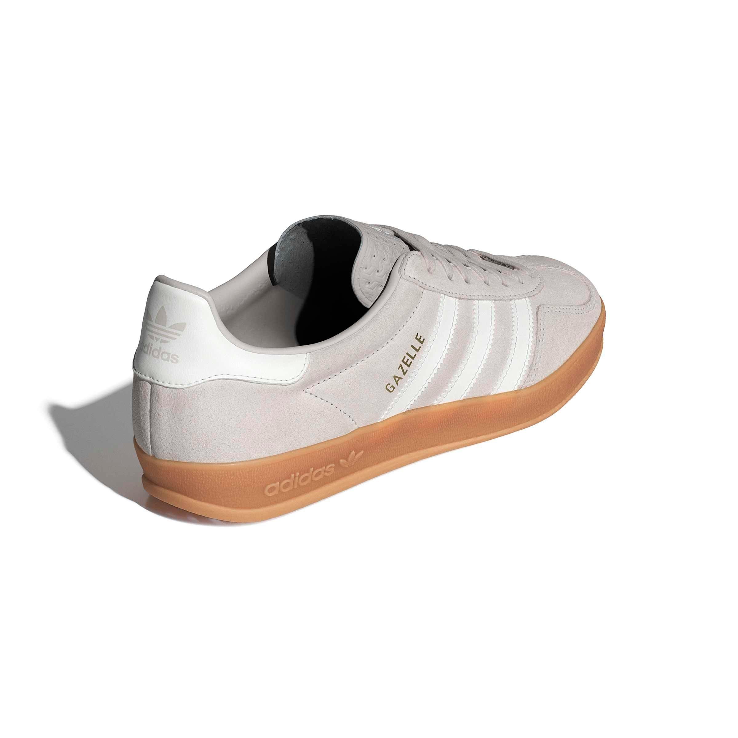 adidas Originals Gazelle Indoor "Chalk Pearl/Core White/Gum 2" Men's Shoe - CHALK/WHITE/GUM Thumbnail View 4