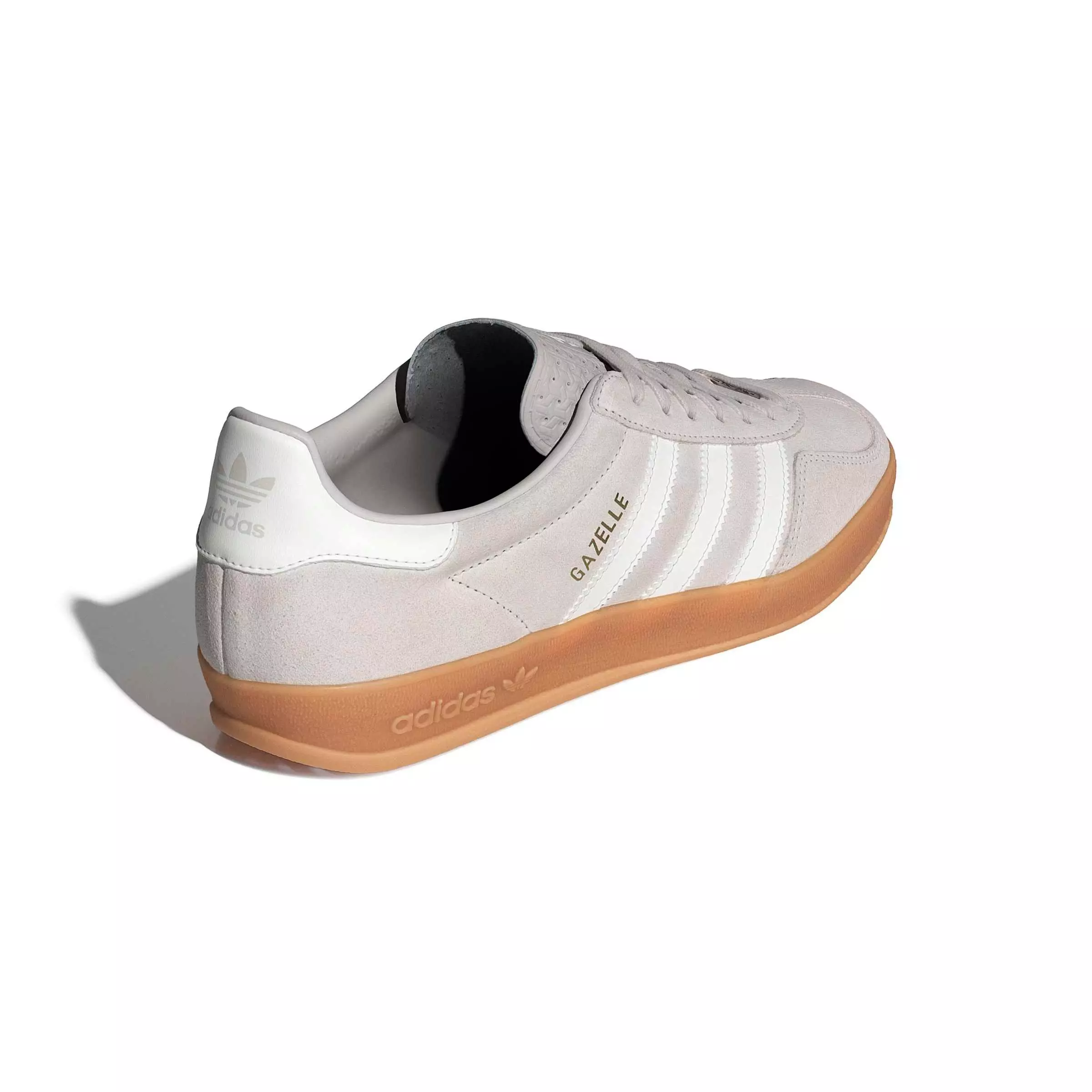 adidas Originals Gazelle Indoor "Chalk Pearl/Core White/Gum 2" Men's Shoe - CHALK/WHITE/GUM