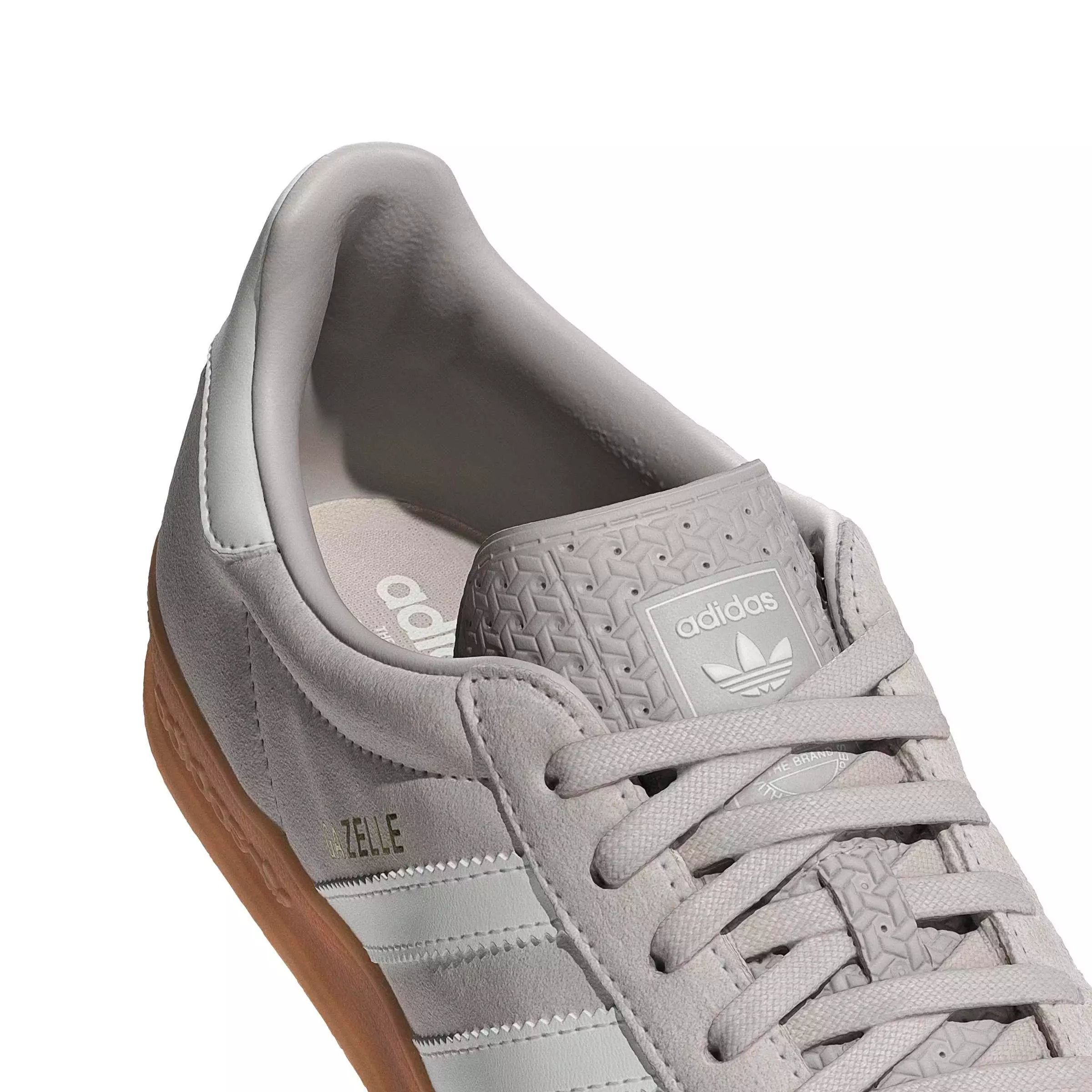 adidas Originals Gazelle Indoor "Chalk Pearl/Core White/Gum 2" Men's Shoe - CHALK/WHITE/GUM