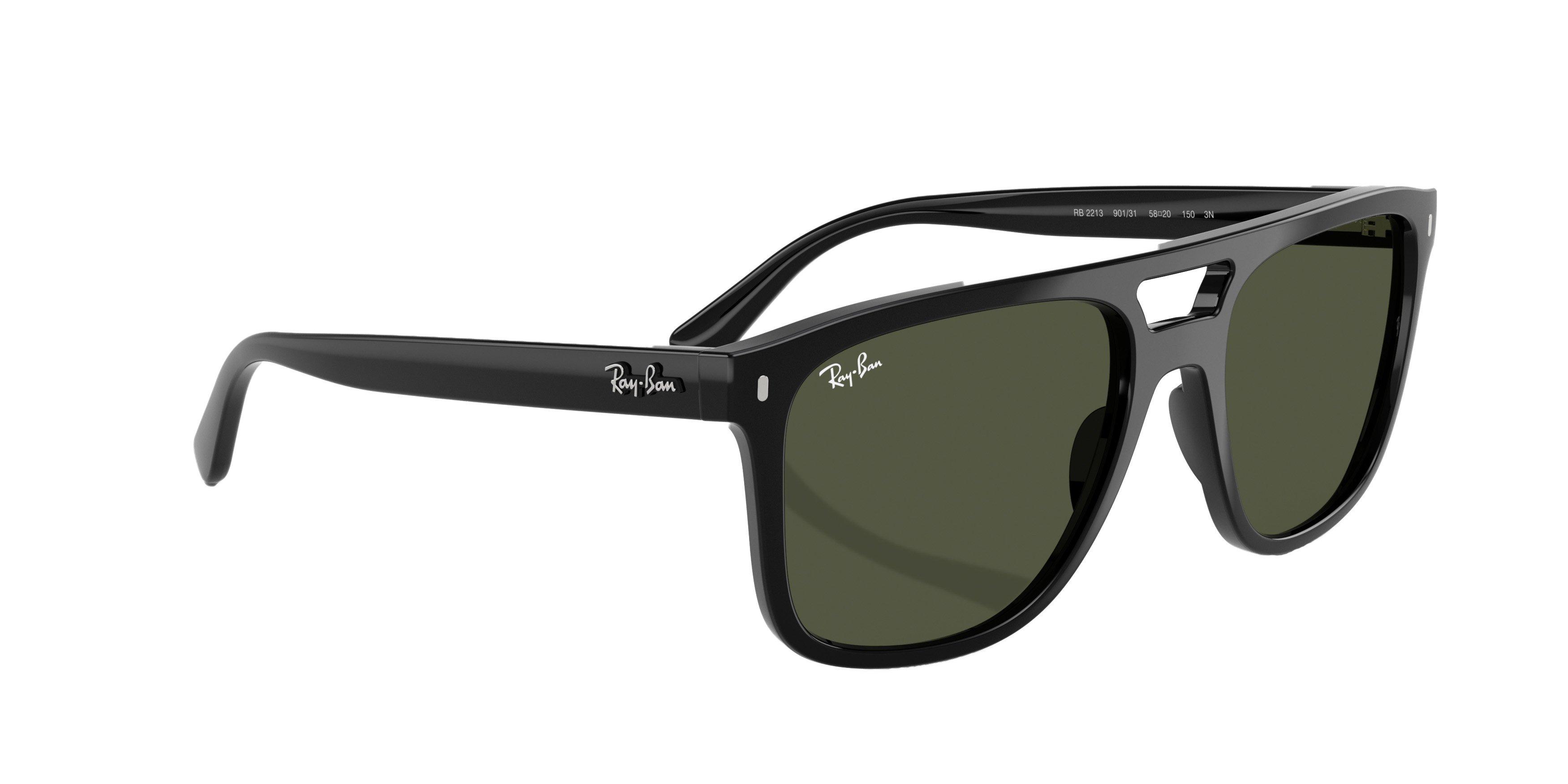 Ray-Ban RB2213 Sunglasses - BLACK Thumbnail View 5