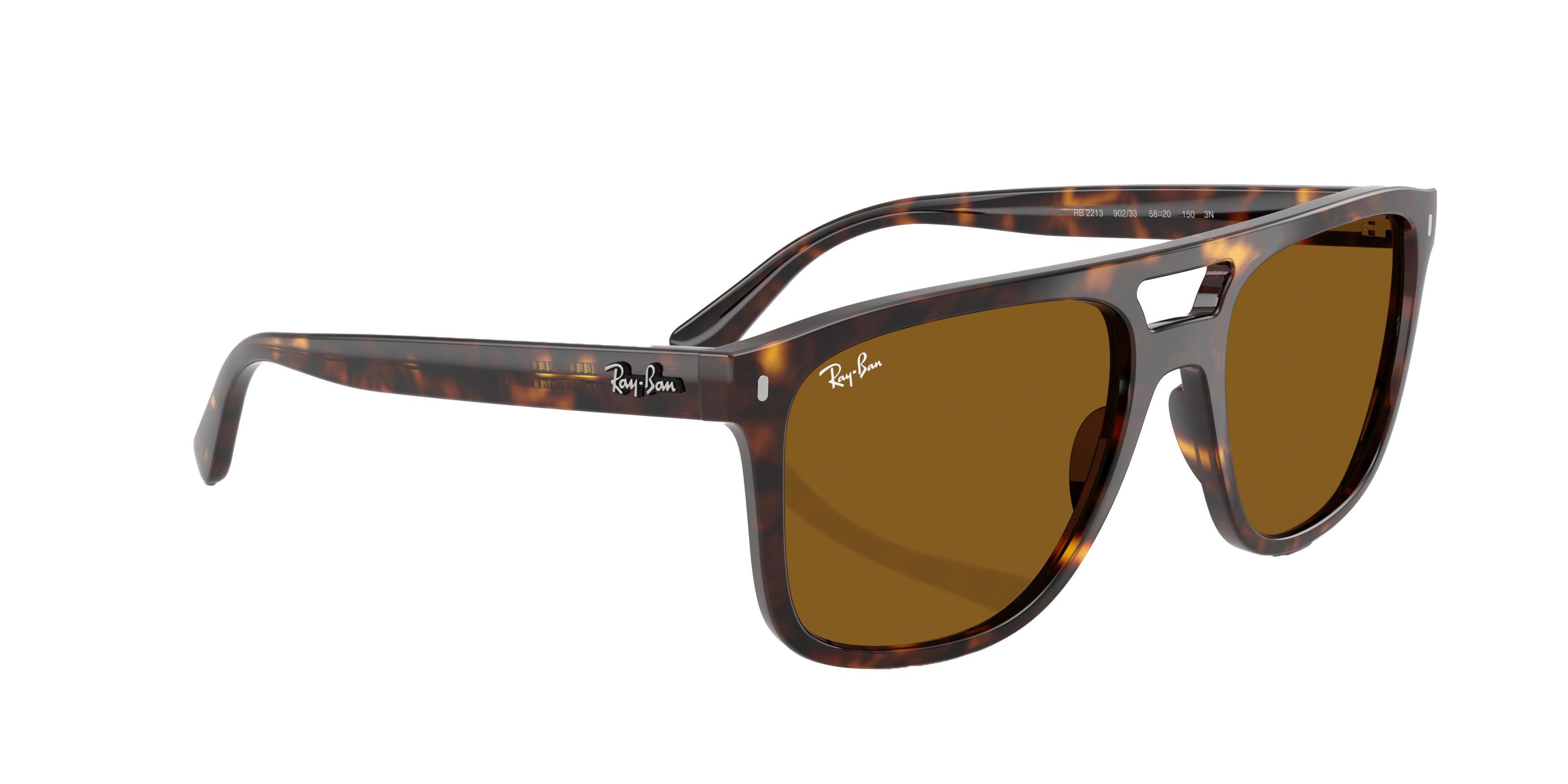 Ray-Ban RB2213 Sunglasses - BROWN Thumbnail View 5