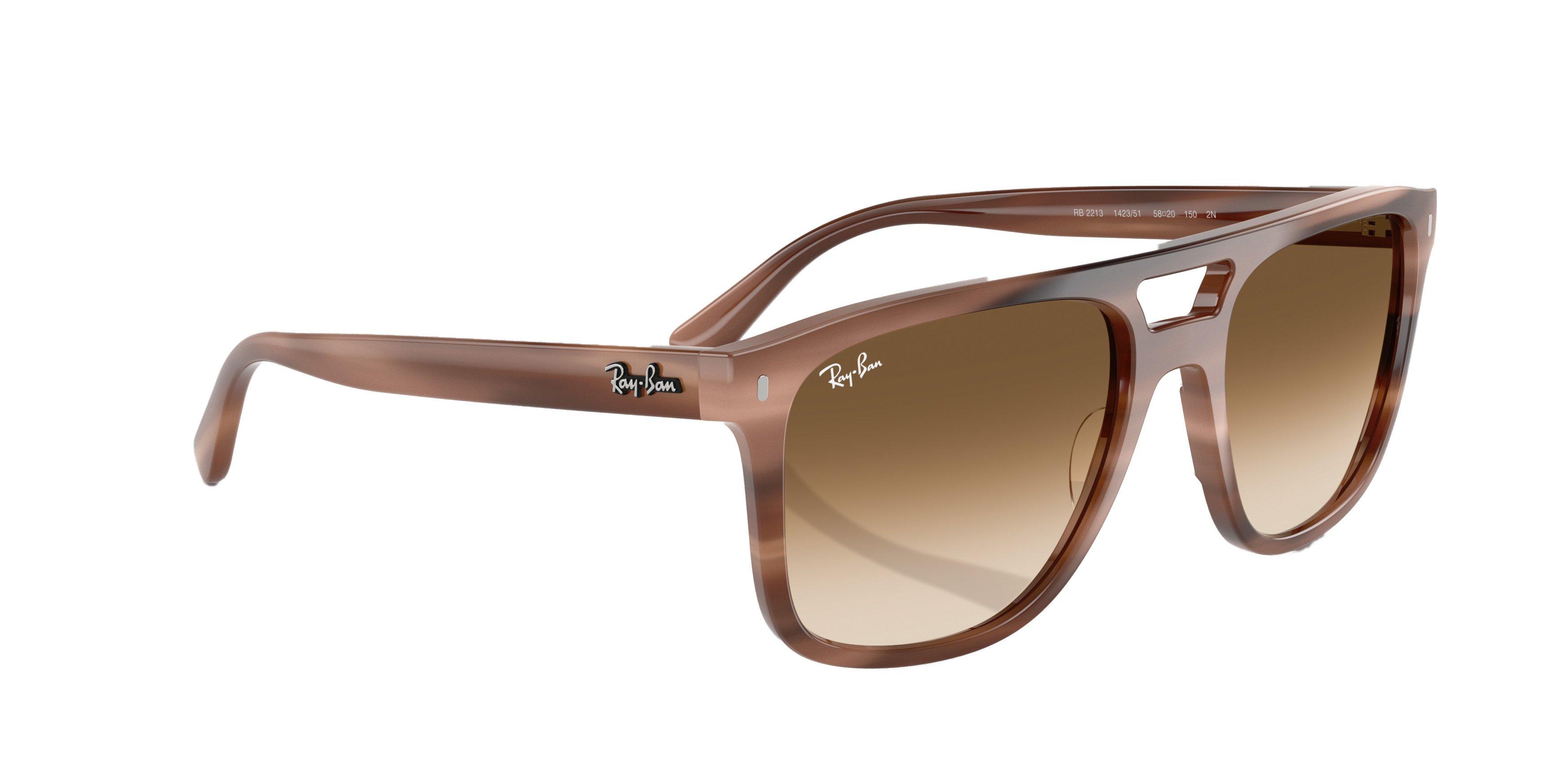 Ray-Ban RB2213 Sunglasses - DK BROWN Thumbnail View 5