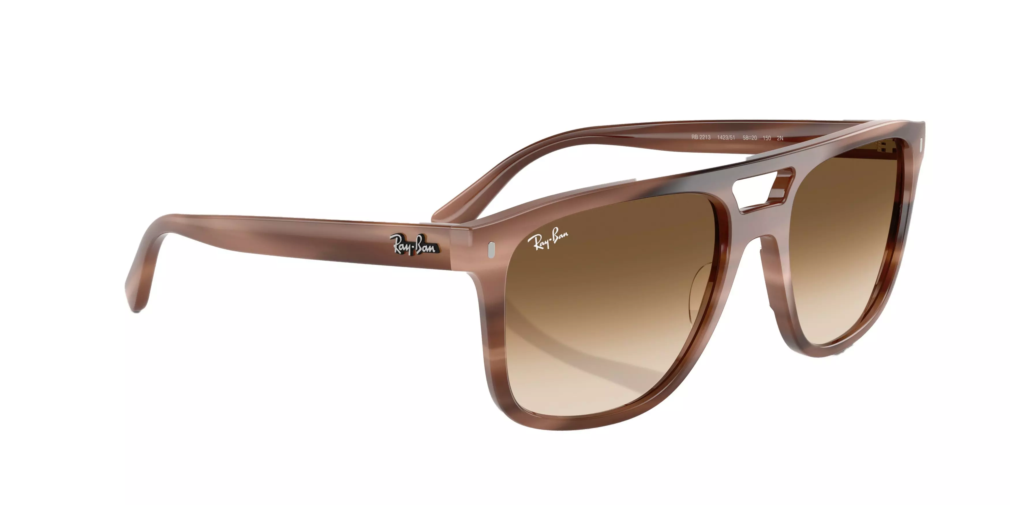 Ray-Ban RB2213 Sunglasses - DK BROWN