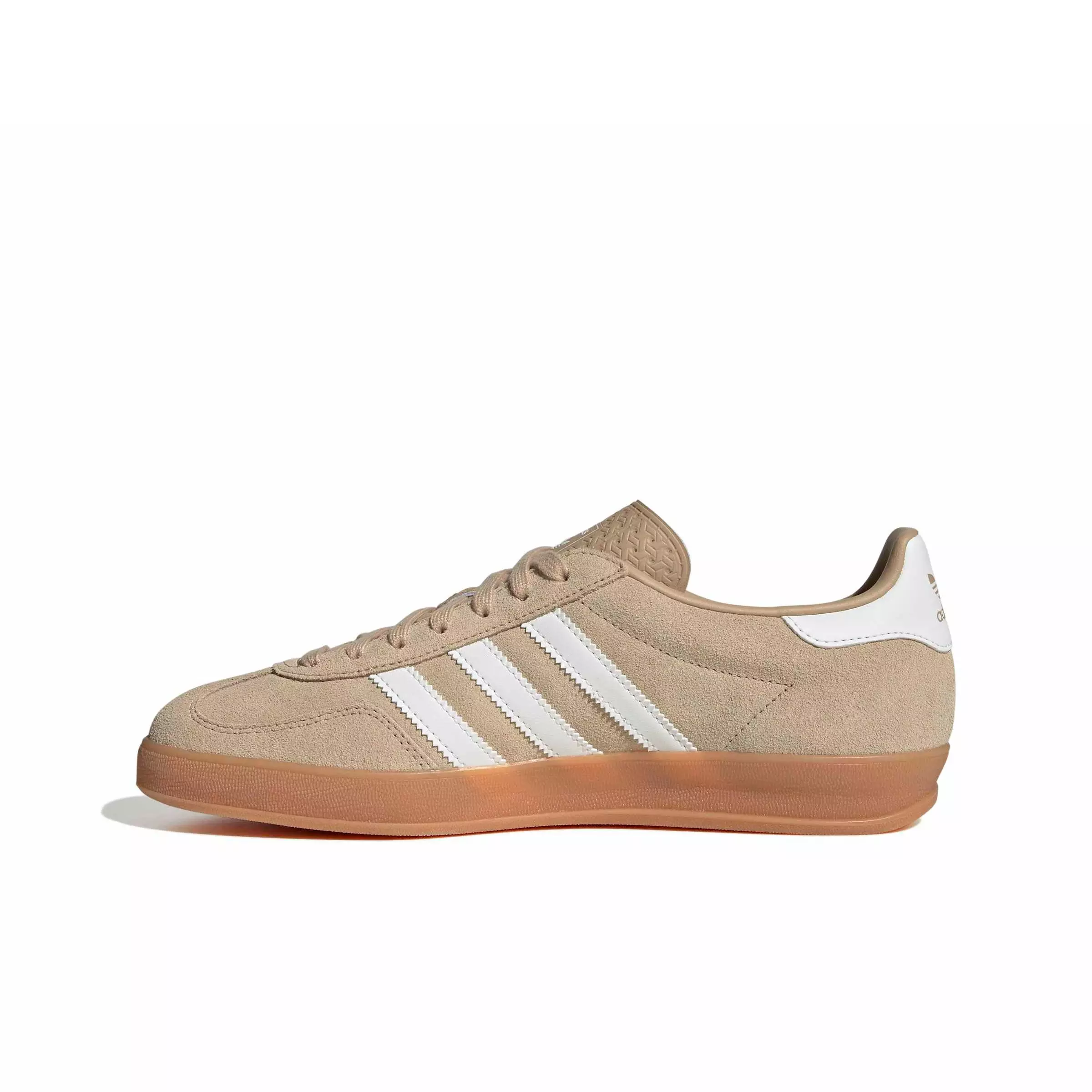 adidas Originals Gazelle Indoor "Magic Beige/Core White/Gum 2" Men's Shoe - BEIGE/WHITE/GUM