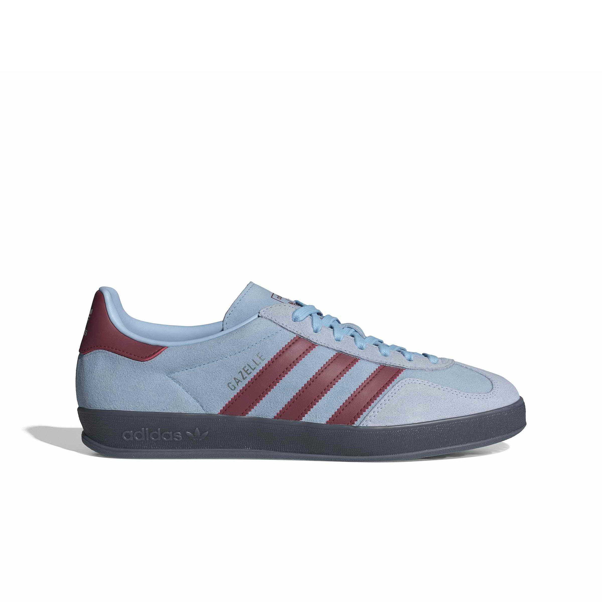 adidas Originals Gazelle Indoor "Clear Sky/Noble Maroon/Crystal Sky" Men's Shoe - SKY/MAROON/SKY Thumbnail View 1