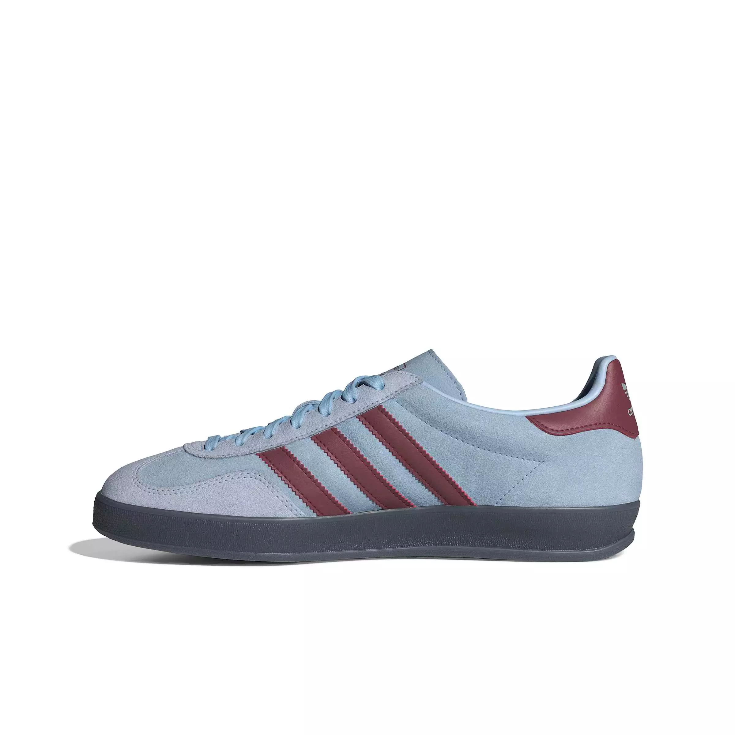 adidas Originals Gazelle Indoor "Clear Sky/Noble Maroon/Crystal Sky" Men's Shoe - SKY/MAROON/SKY