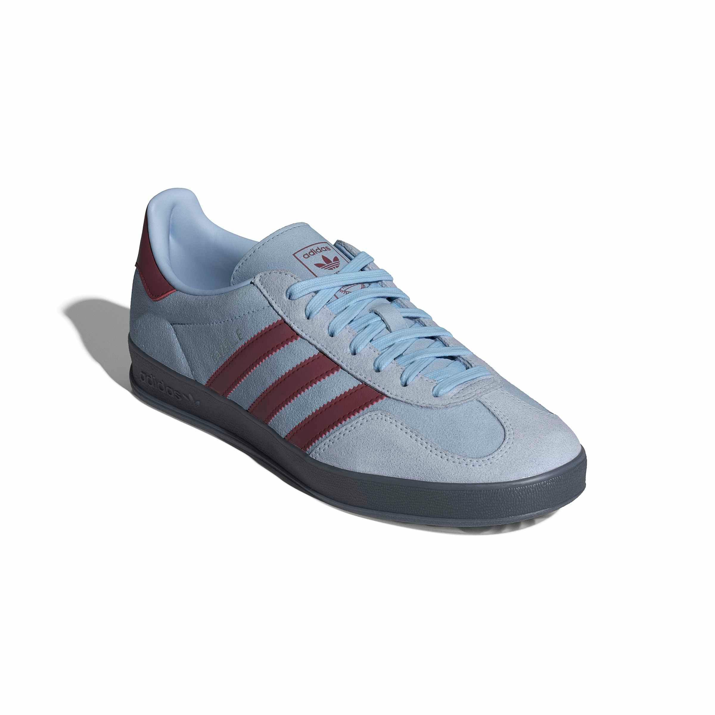 adidas Originals Gazelle Indoor "Clear Sky/Noble Maroon/Crystal Sky" Men's Shoe - SKY/MAROON/SKY Thumbnail View 3