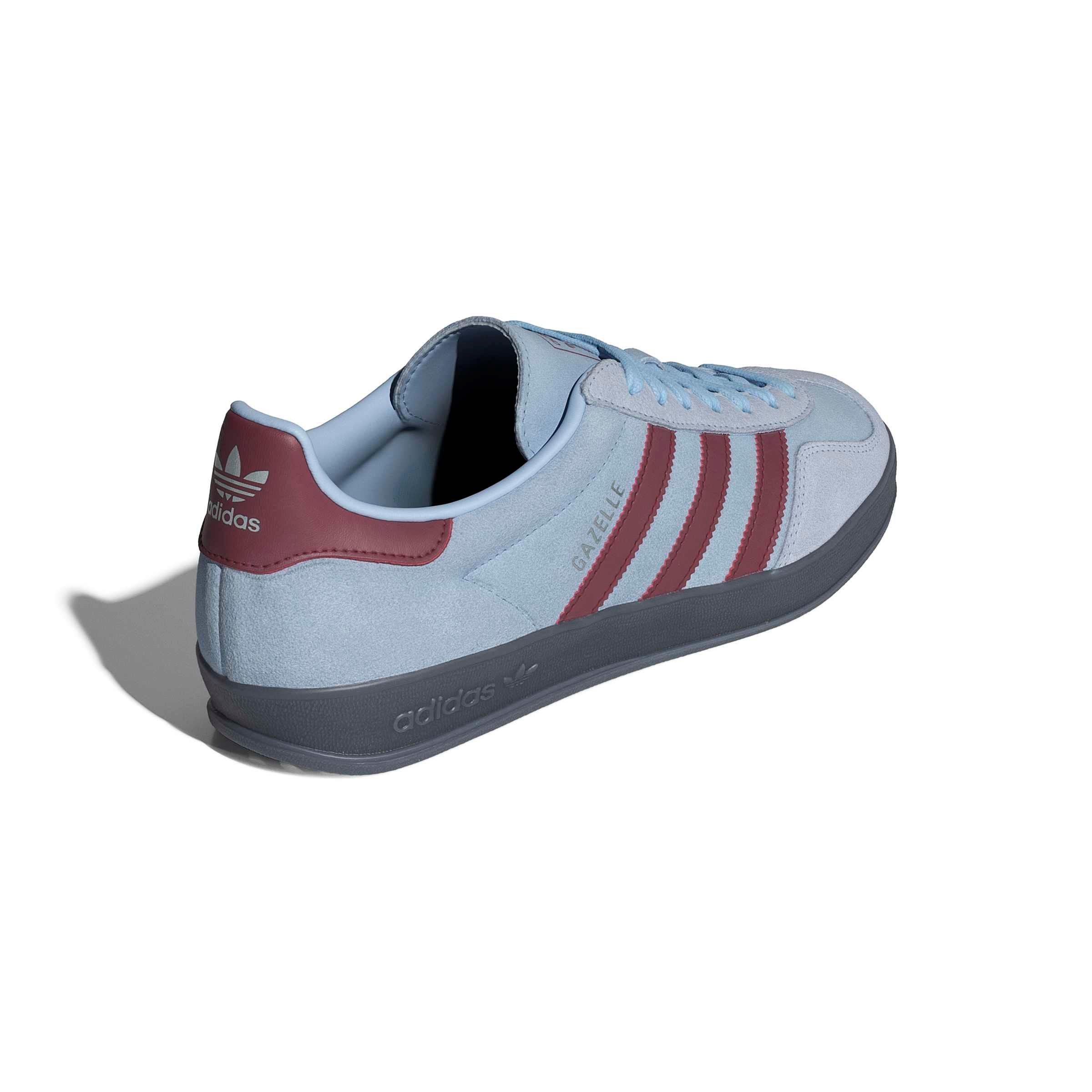 adidas Originals Gazelle Indoor "Clear Sky/Noble Maroon/Crystal Sky" Men's Shoe - SKY/MAROON/SKY Thumbnail View 4
