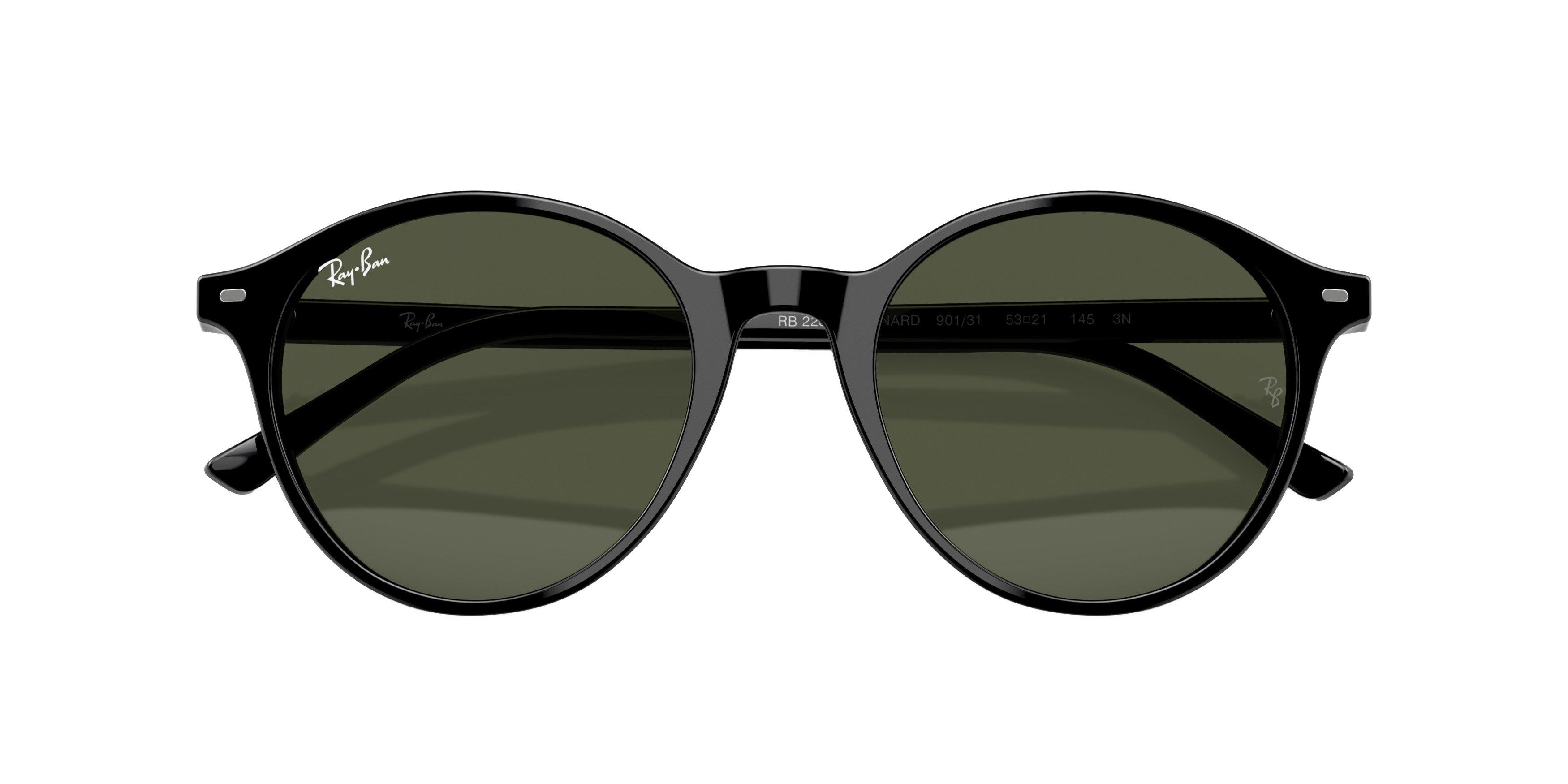 Ray-Ban Bernard Sunglasses - BLACK Thumbnail View 6