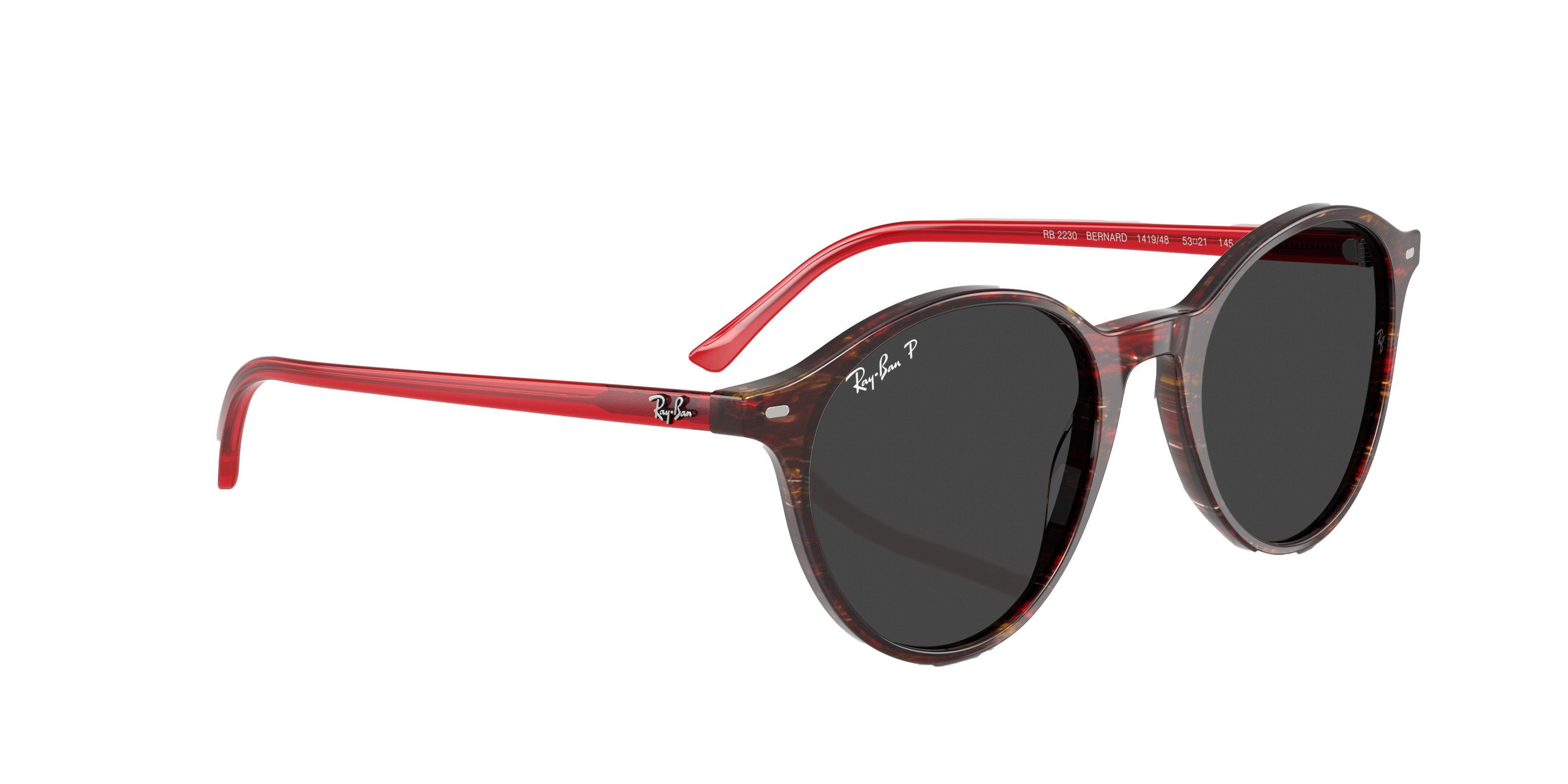Ray-Ban Bernard Sunglasses - RED Thumbnail View 5