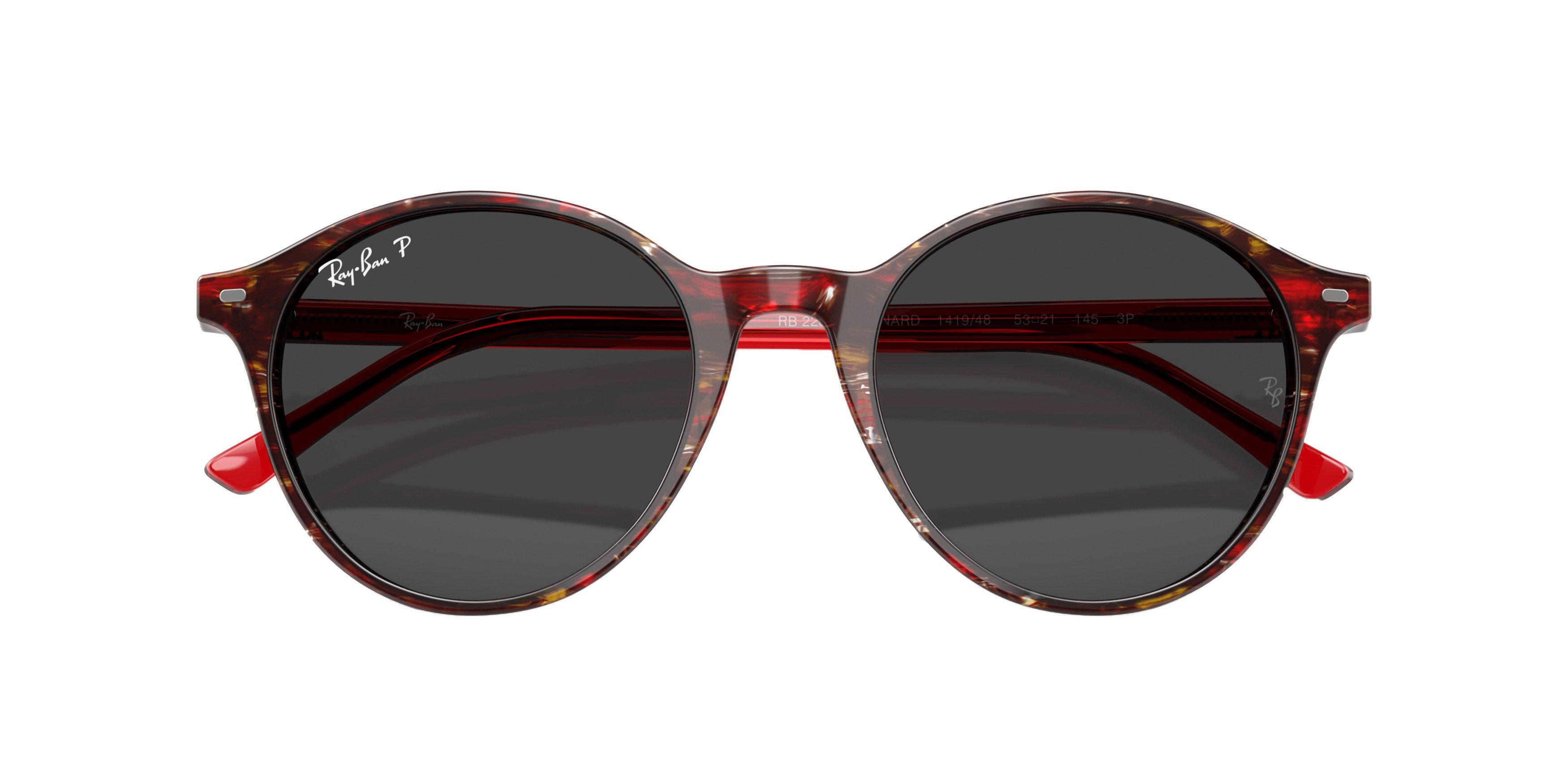 Ray-Ban Bernard Sunglasses - RED Thumbnail View 6
