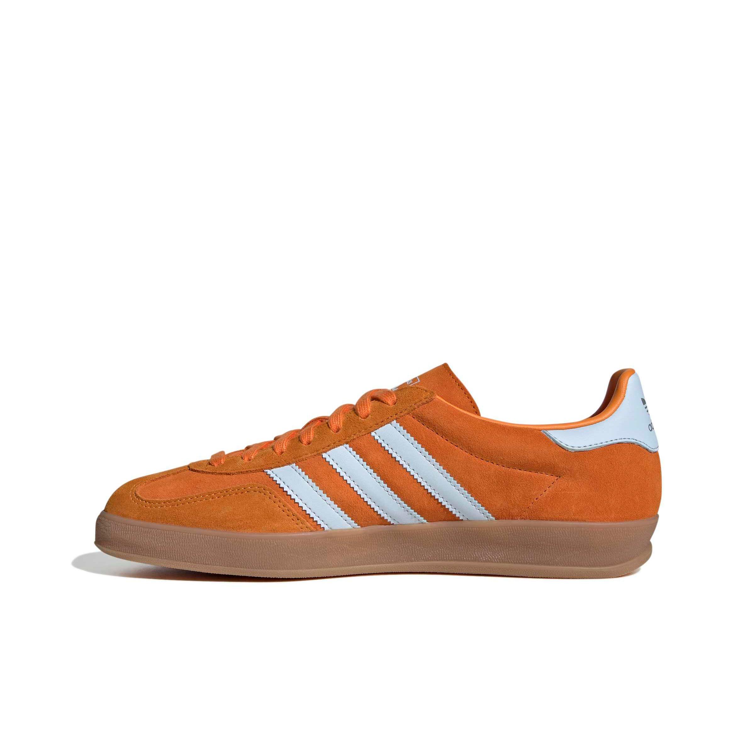 adidas gazelle silver green womens Adidas x Hardies Gazelle Indoor Shoes - Rustic Orange / Collegiate Green /  Gum5 main image 0