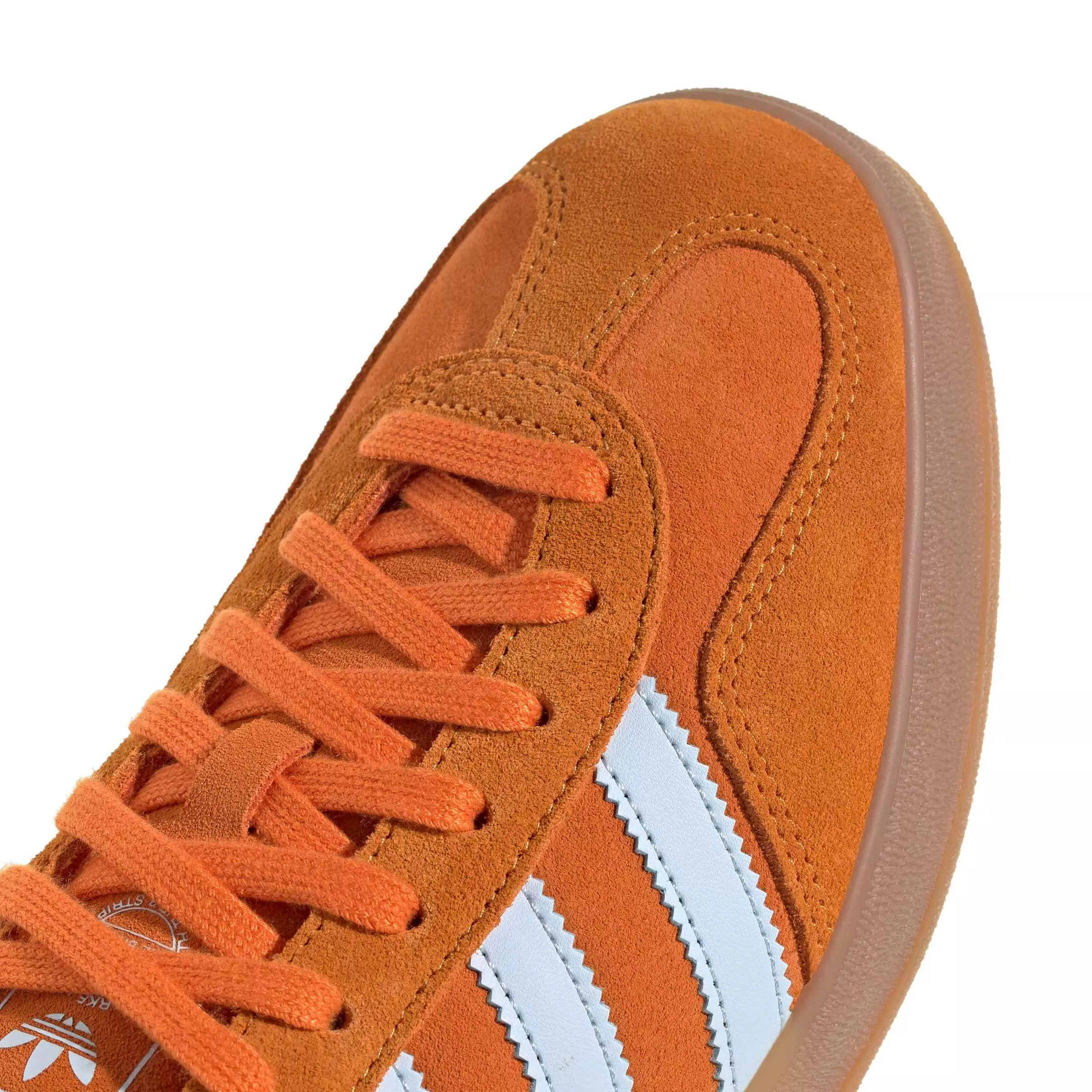 adidas Originals Gazelle Indoor "Unity Orange/Crystal Sky" Men's Shoe - ORANGE/SKY