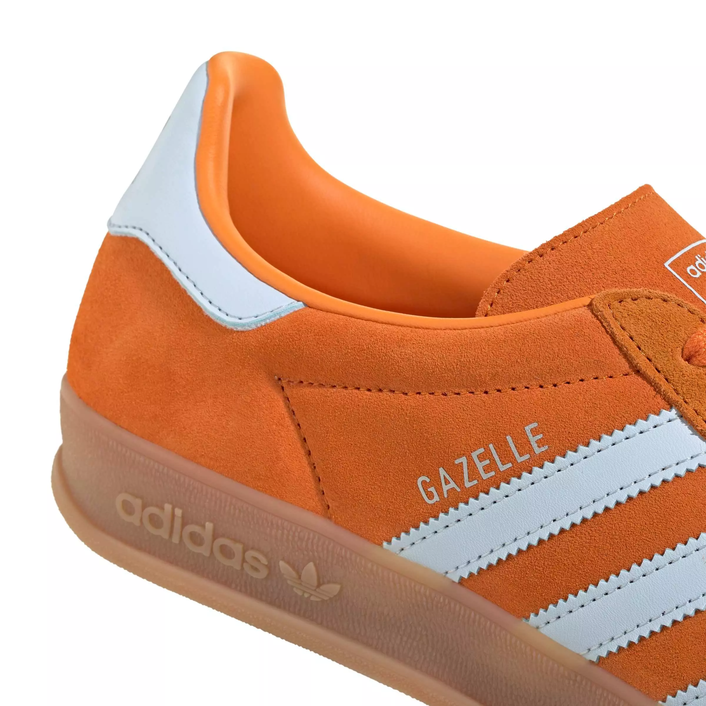 adidas Originals Gazelle Indoor "Unity Orange/Crystal Sky" Men's Shoe - ORANGE/SKY