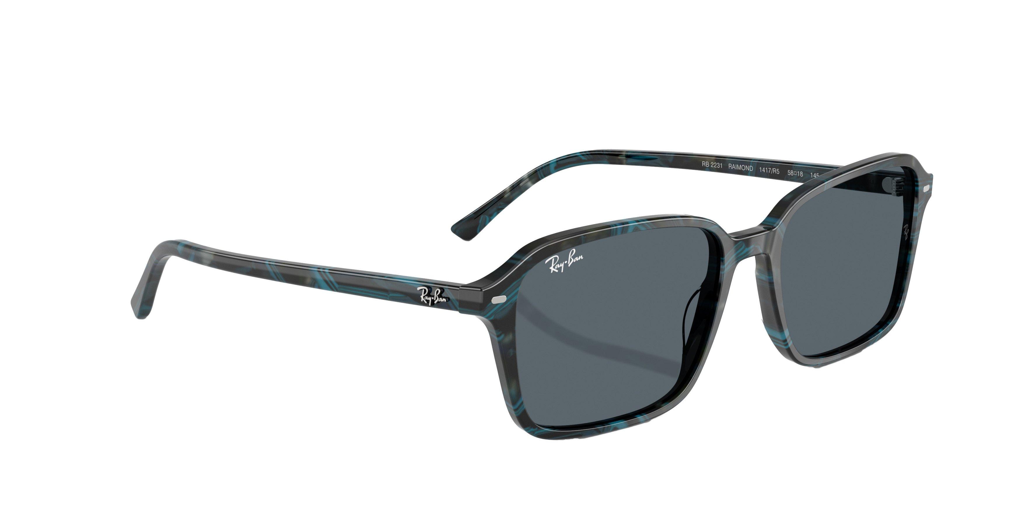 Ray-Ban Raimond Sunglasses - BLUE Thumbnail View 5
