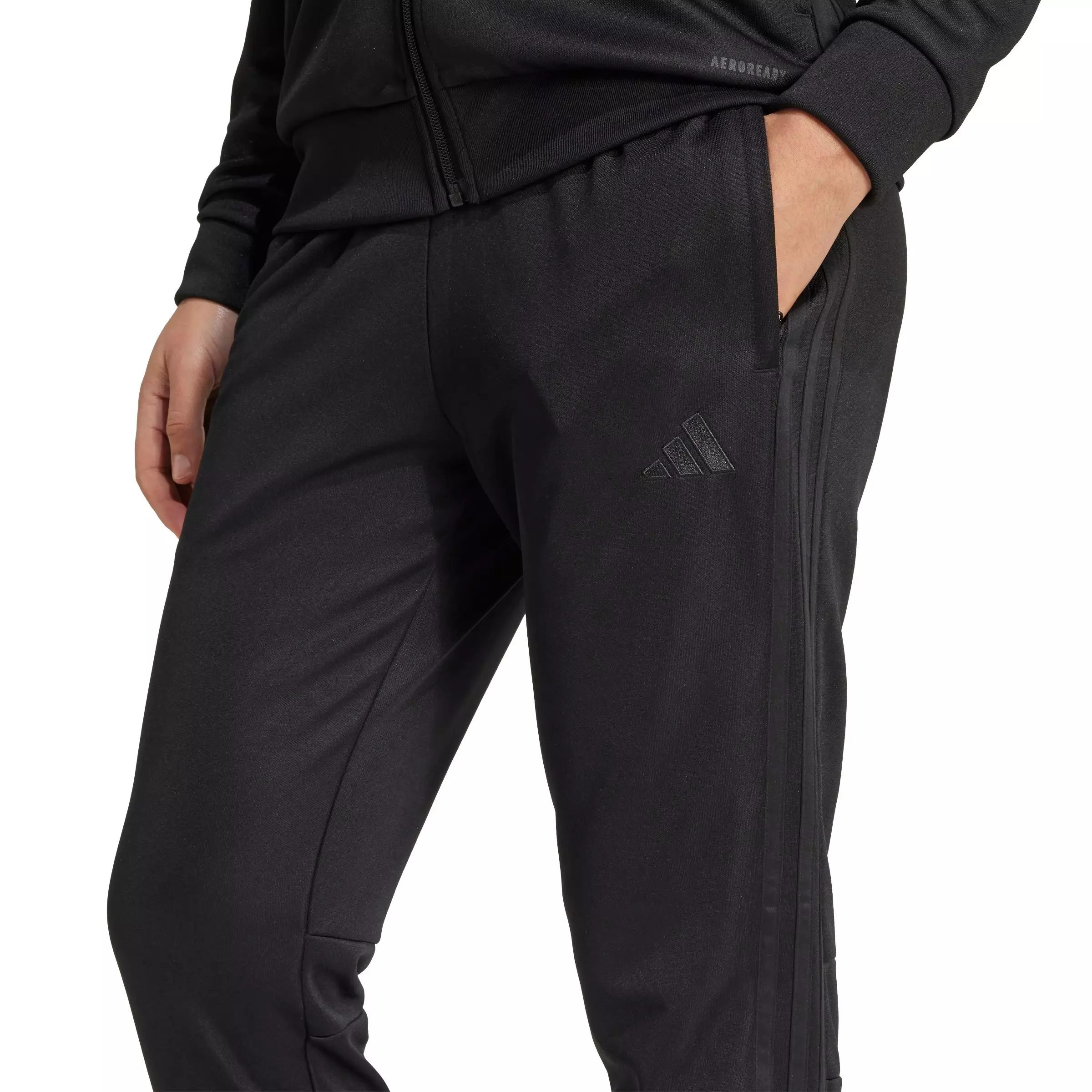 adidas Women's Tiro 25 Essentials Training Tracksuit Bottoms -Black - BLACK