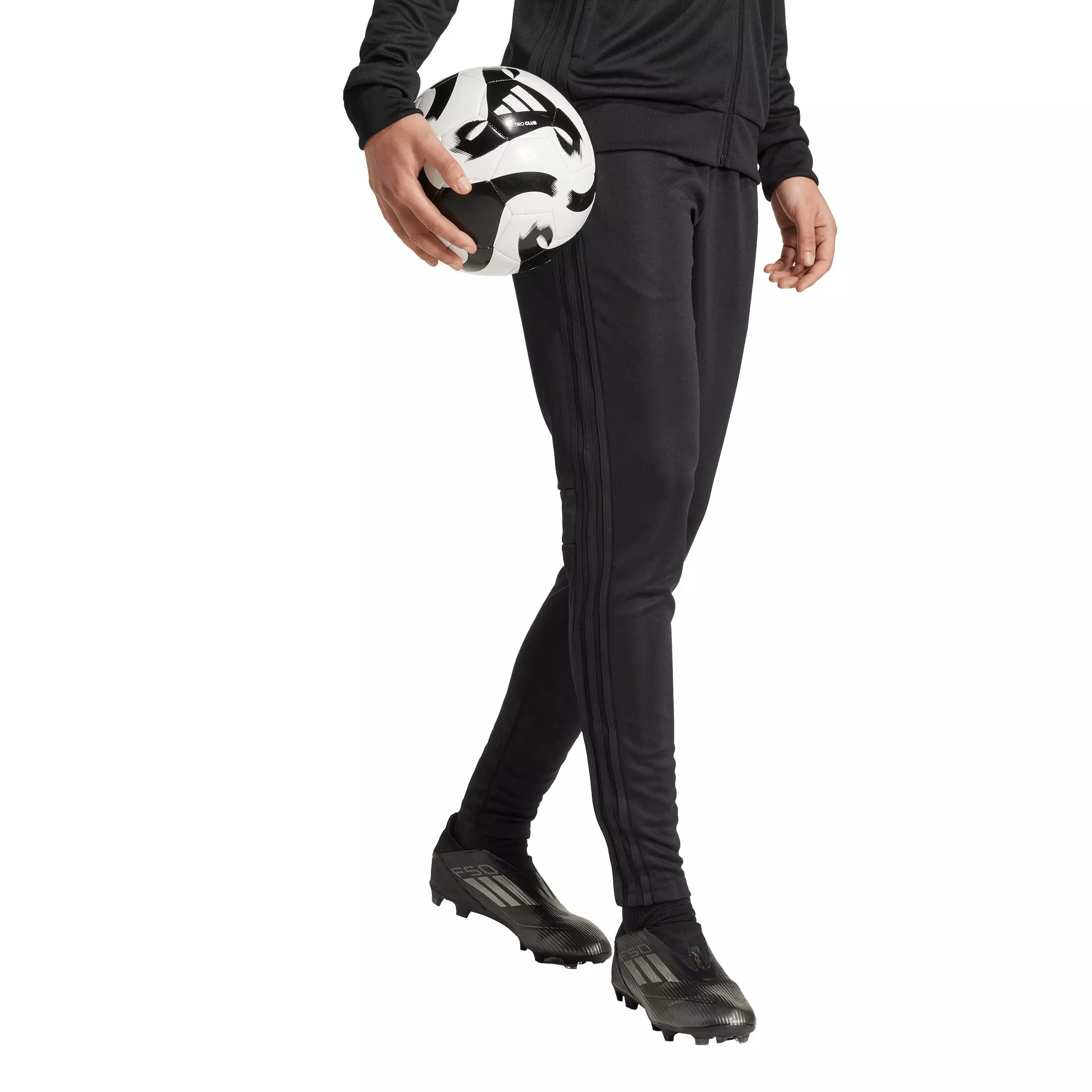 adidas Women's Tiro 25 Essentials Training Tracksuit Bottoms -Black - BLACK
