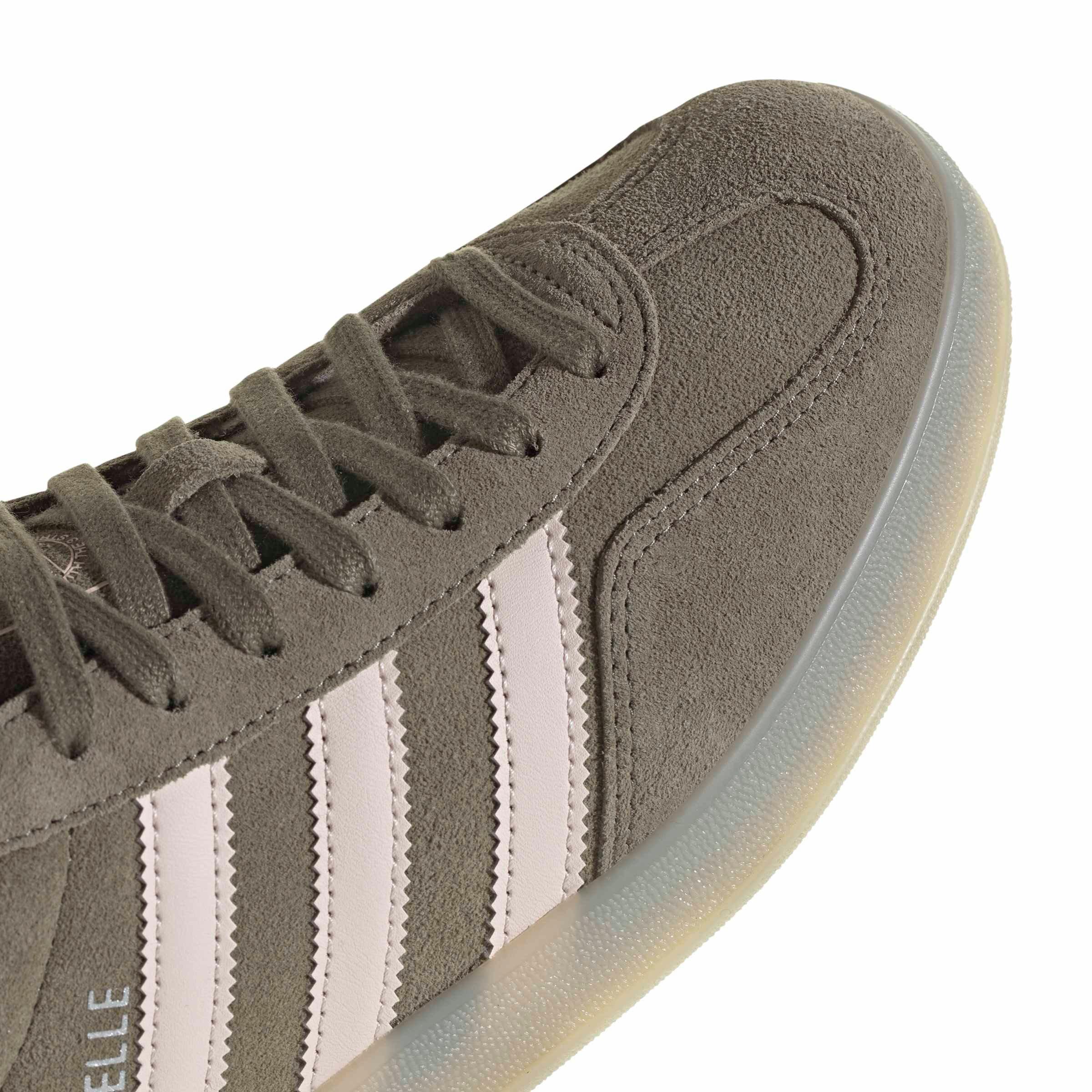 adidas Originals Gazelle Indoor "Olive Strata/Wonder Quartz/Clay" Men's Shoe - OLIVE/QUARTZ/CLAY Thumbnail View 8