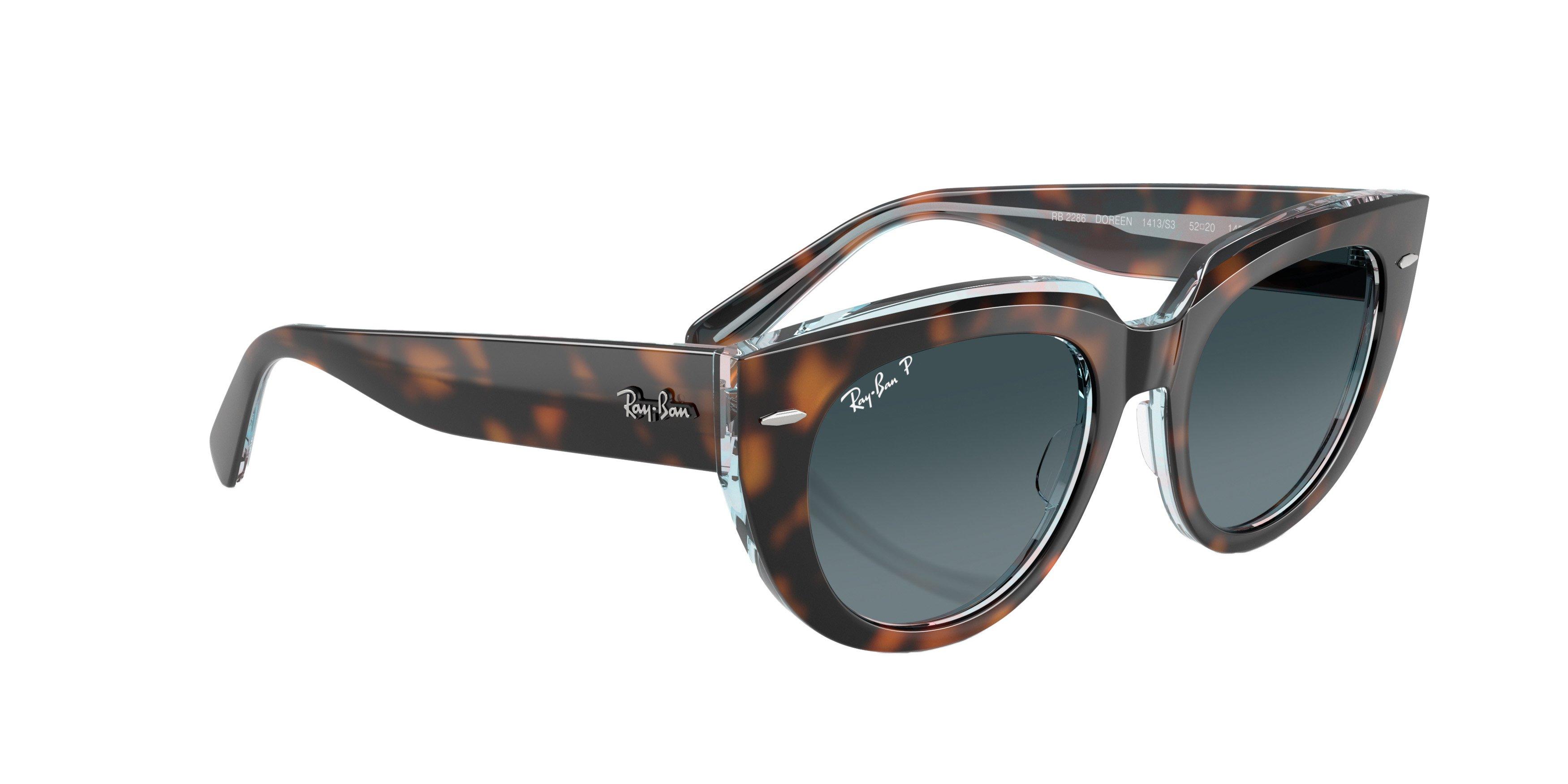 Ray-Ban Doreen Sunglasses - DK BROWN Thumbnail View 5