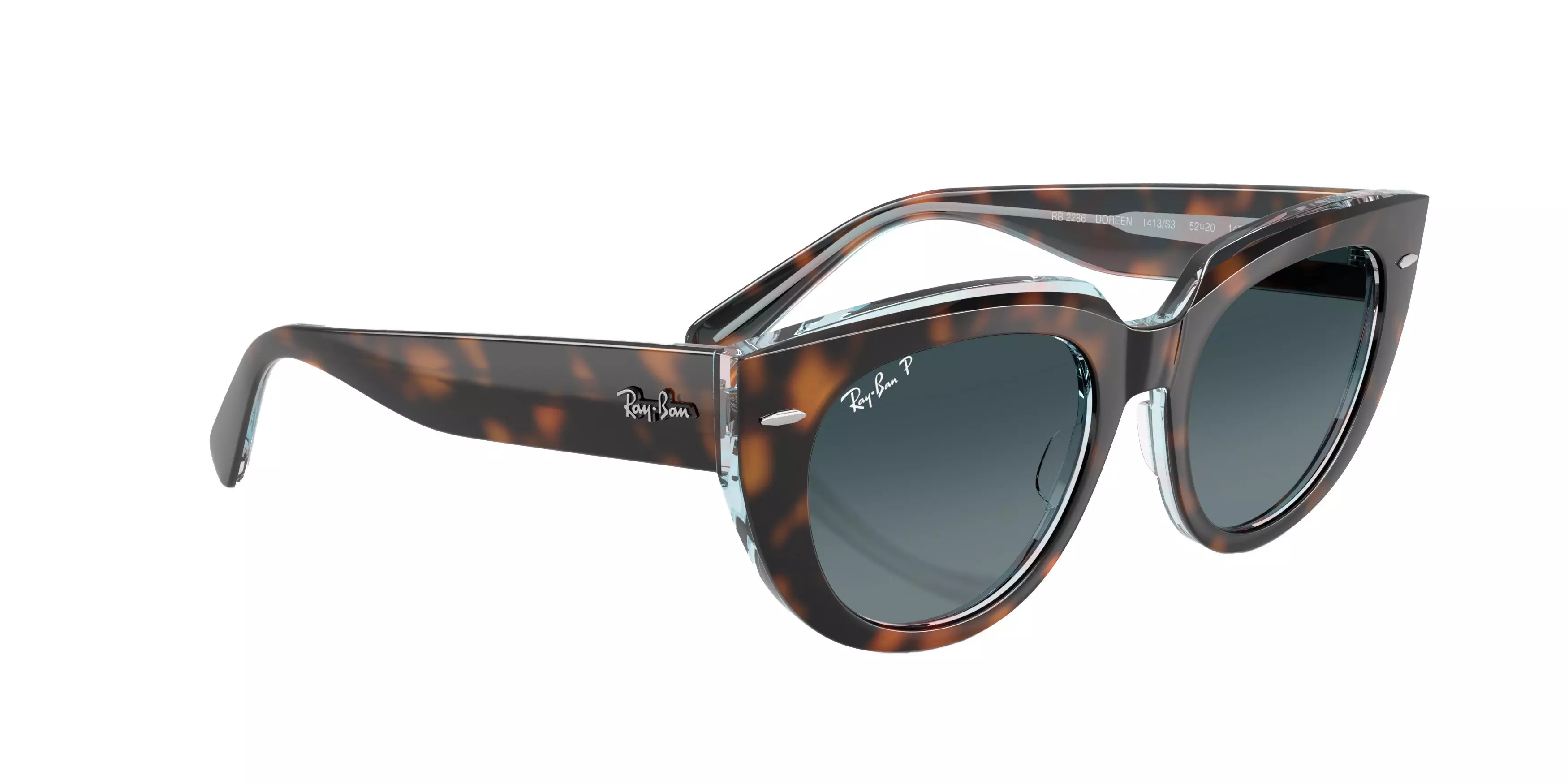 Ray-Ban Doreen Sunglasses - DK BROWN