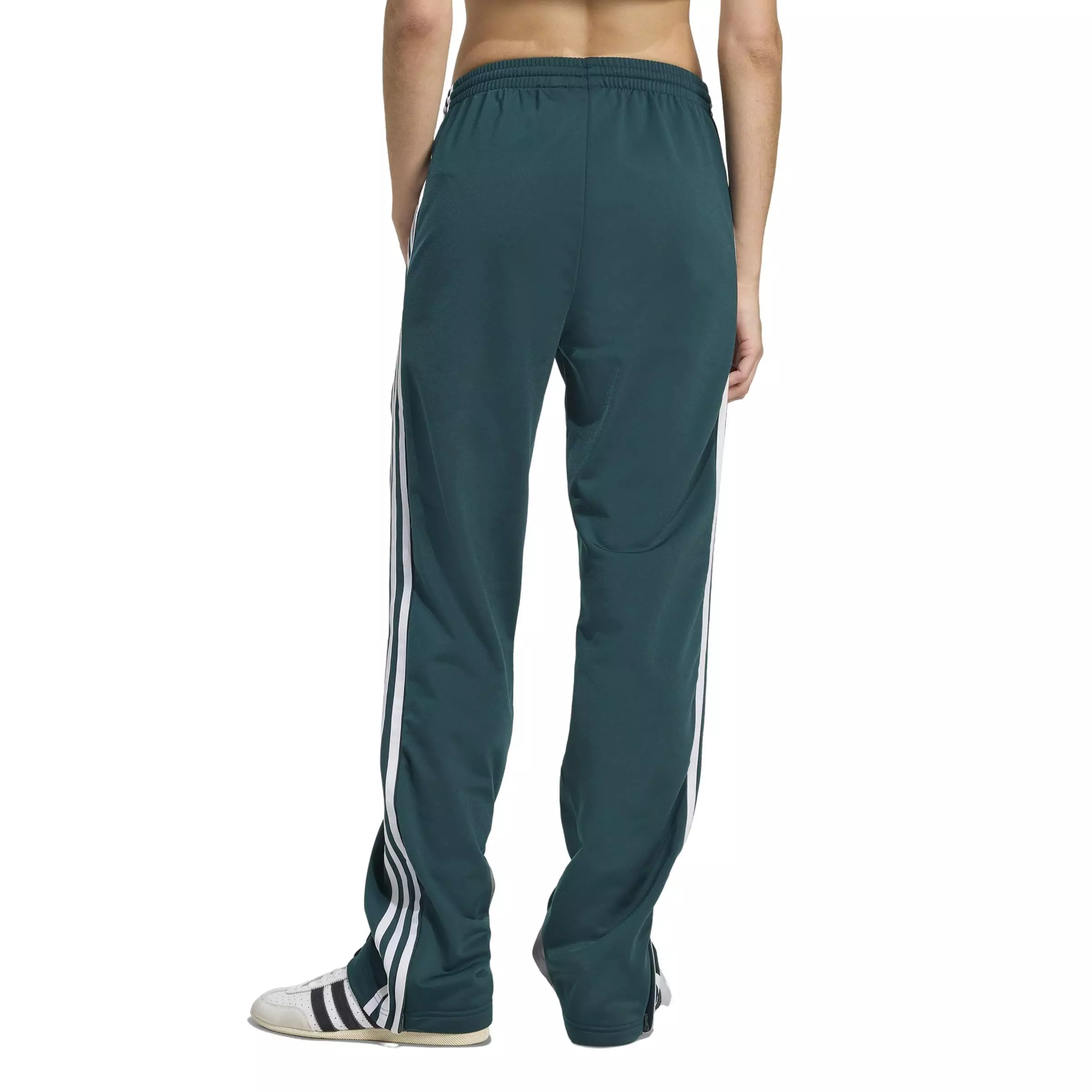 adidas Originals Women's Adicolor Classics Firebird Track Tracksuit Bottoms - Green/White - GREEN/WHITE