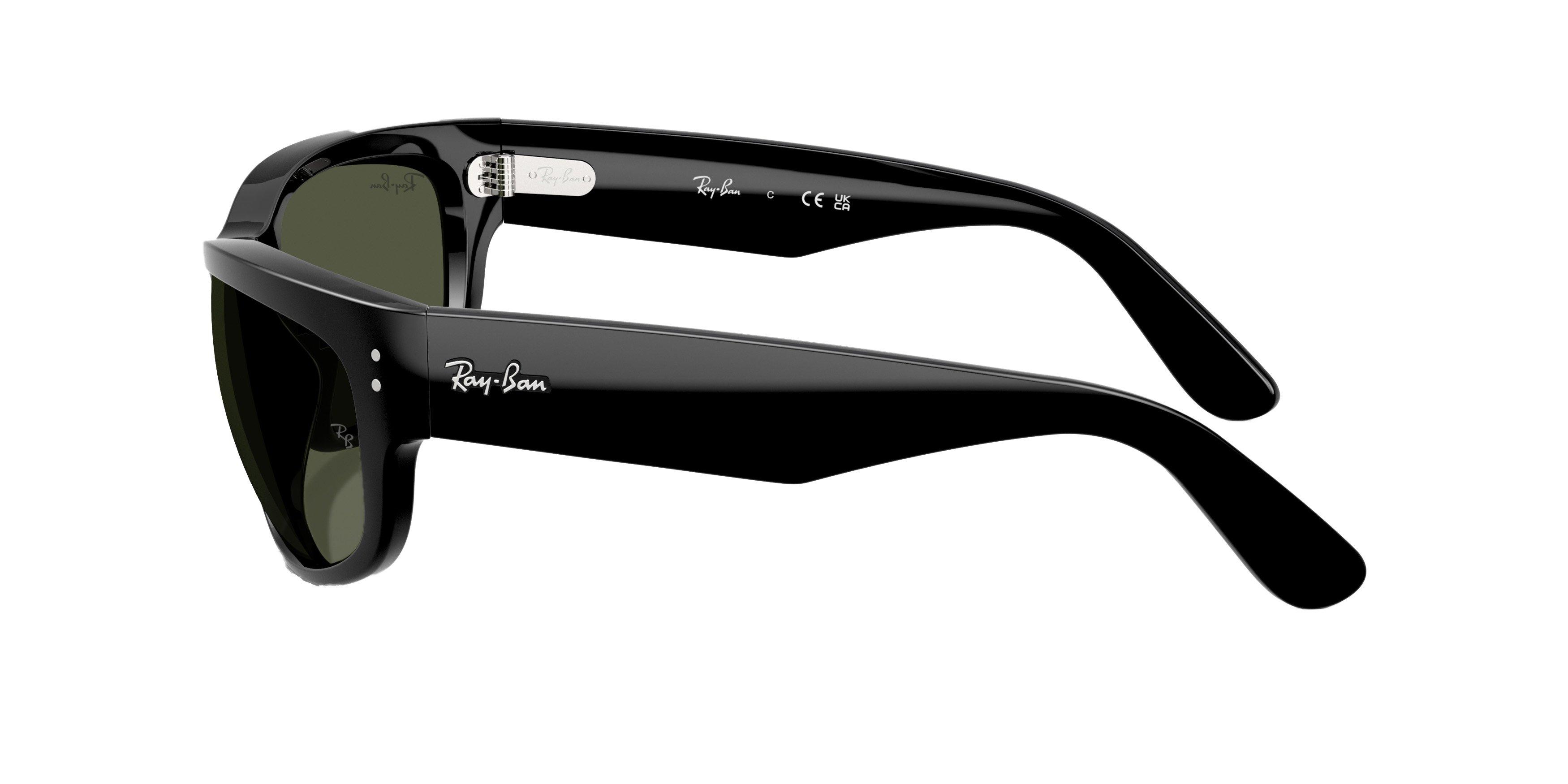 Ray-Ban Mega Balorama Sunglasses - BLACK Thumbnail View 4
