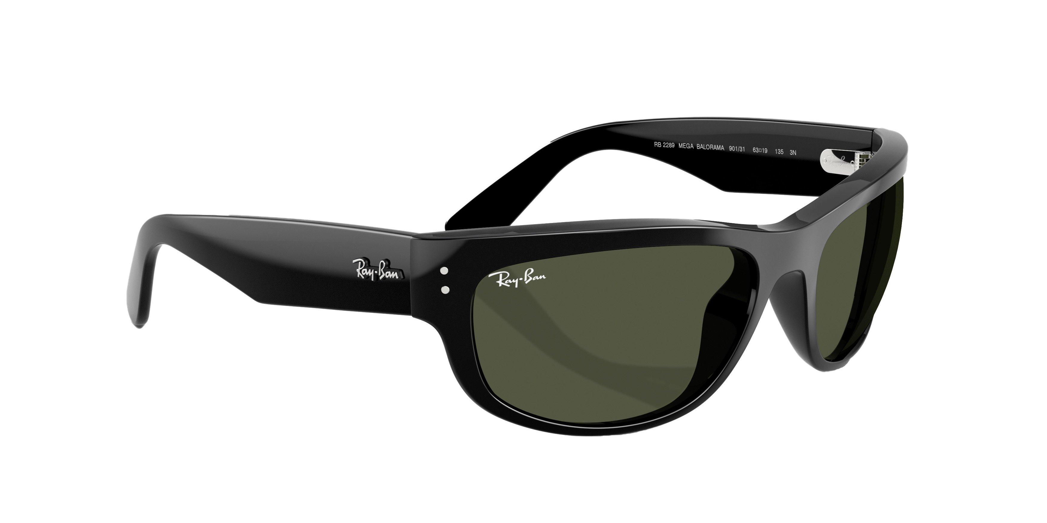 Ray-Ban Mega Balorama Sunglasses - BLACK Thumbnail View 5