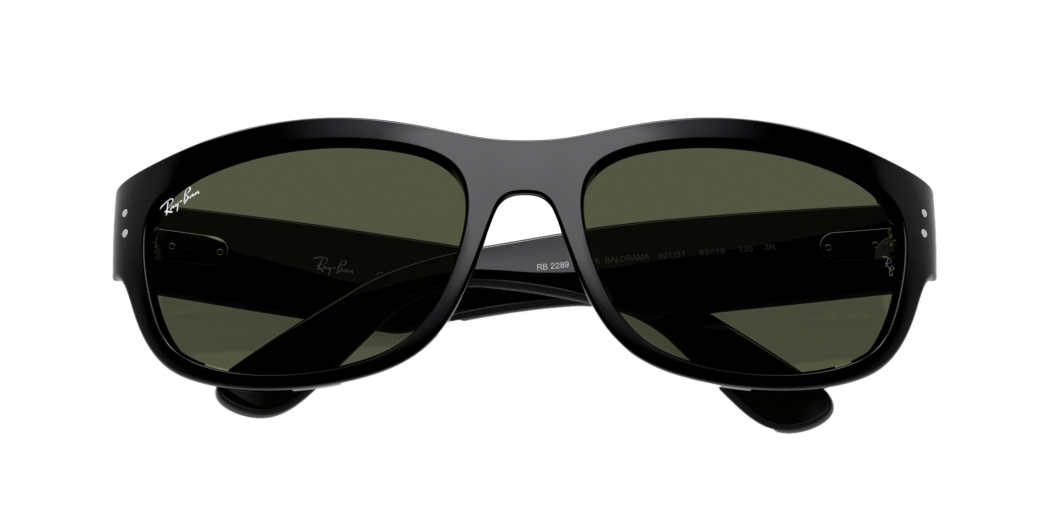 Ray-Ban Mega Balorama Sunglasses - BLACK Thumbnail View 6