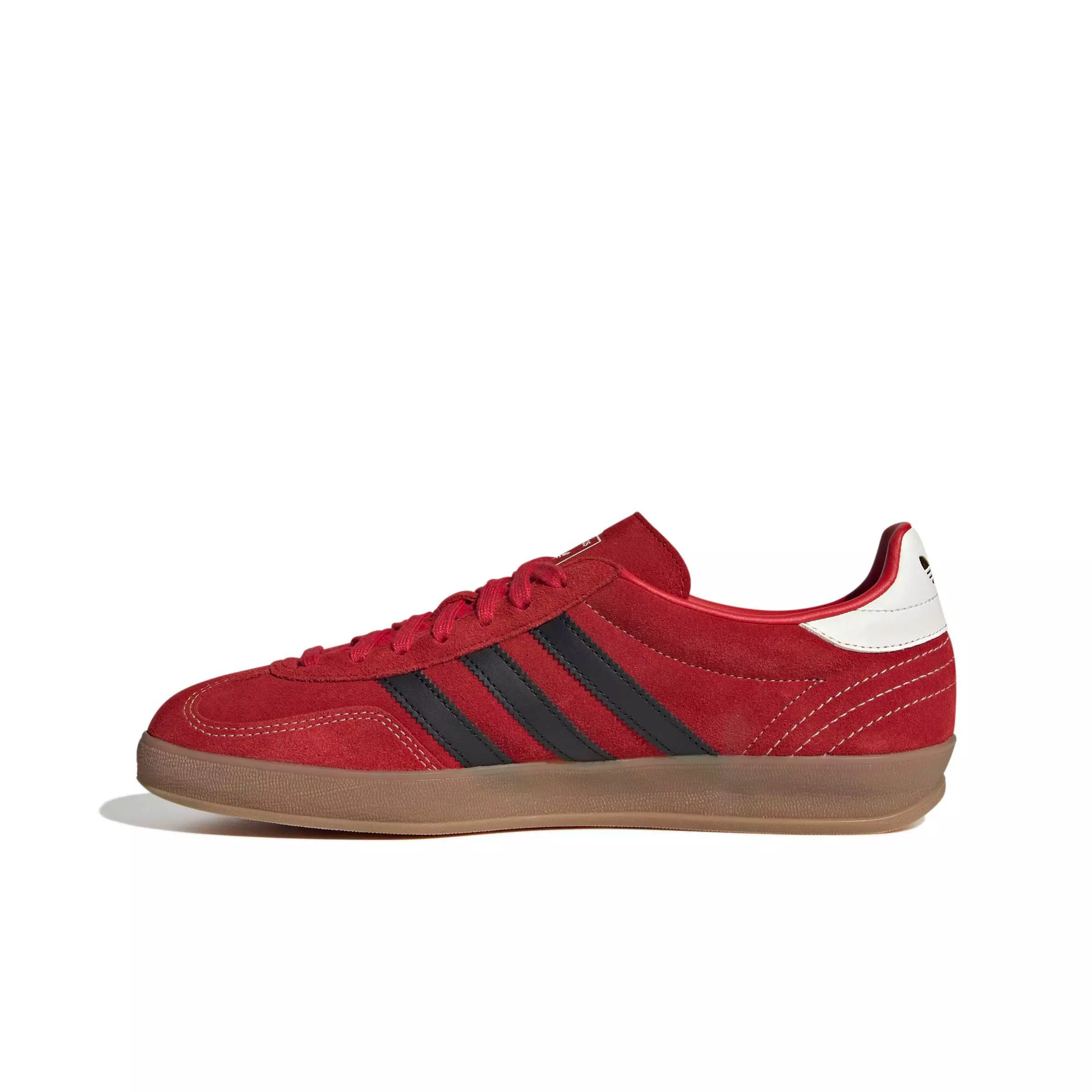 adidas Originals Gazelle Indoor "Better Scarlet/Core Black/Gum 4" Men's Shoe - SCARLET/BLACK/GUM