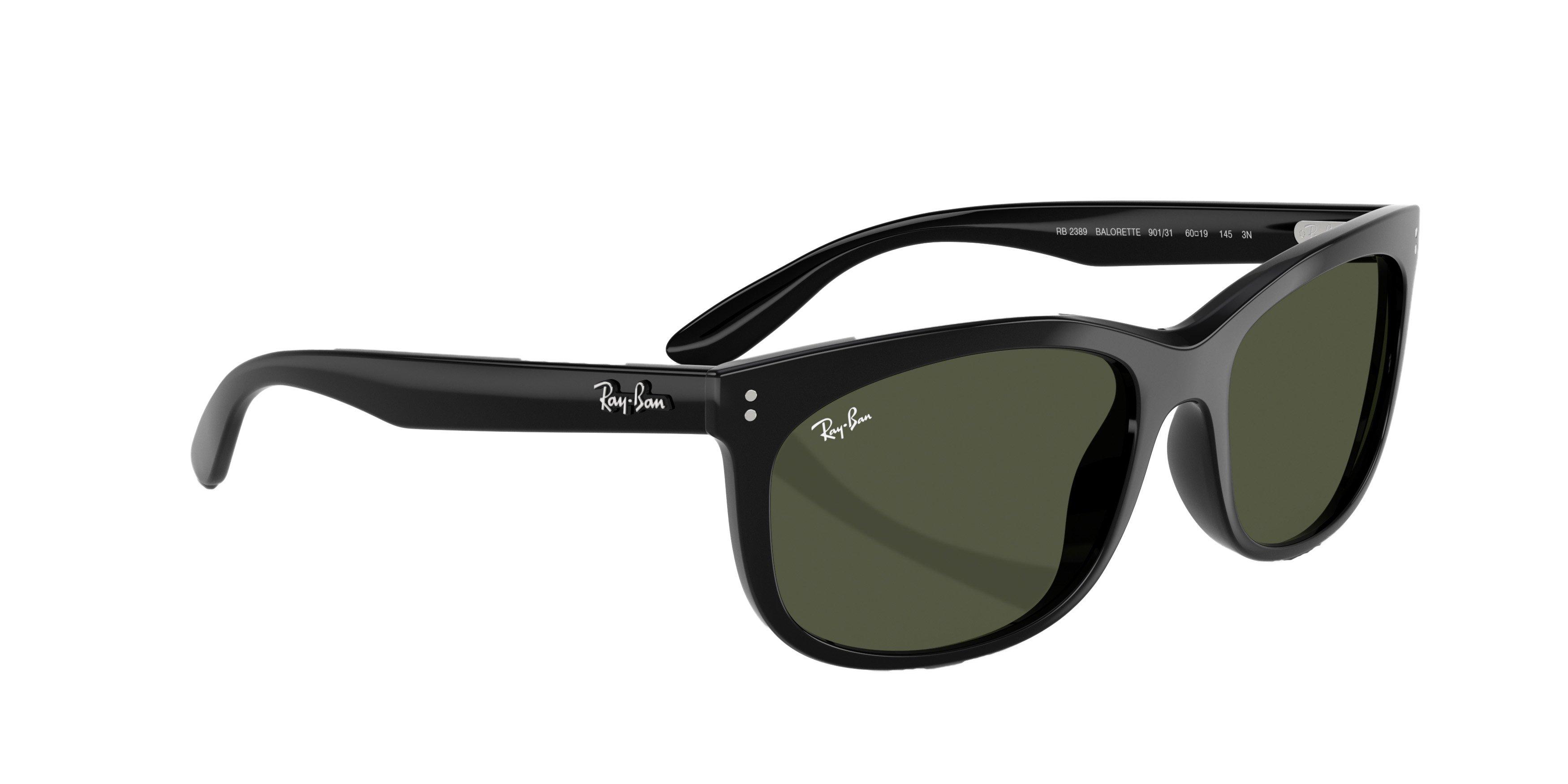 Ray-Ban Balorette Sunglasses - BLACK Thumbnail View 5