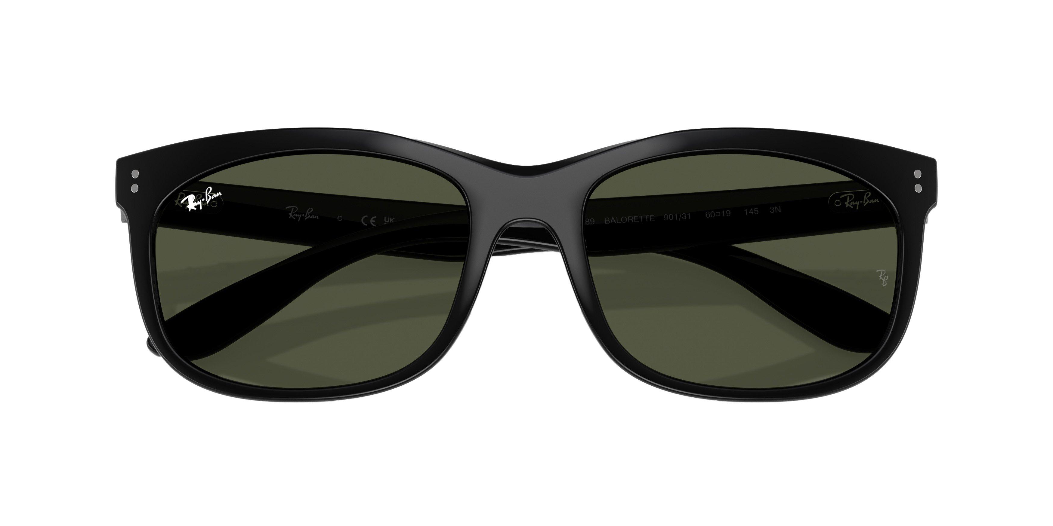 Ray-Ban Balorette Sunglasses - BLACK Thumbnail View 6