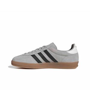 adidas Originals Gazelle Indoor "Grey Two/Core Black/Gum 4" Men's Shoe