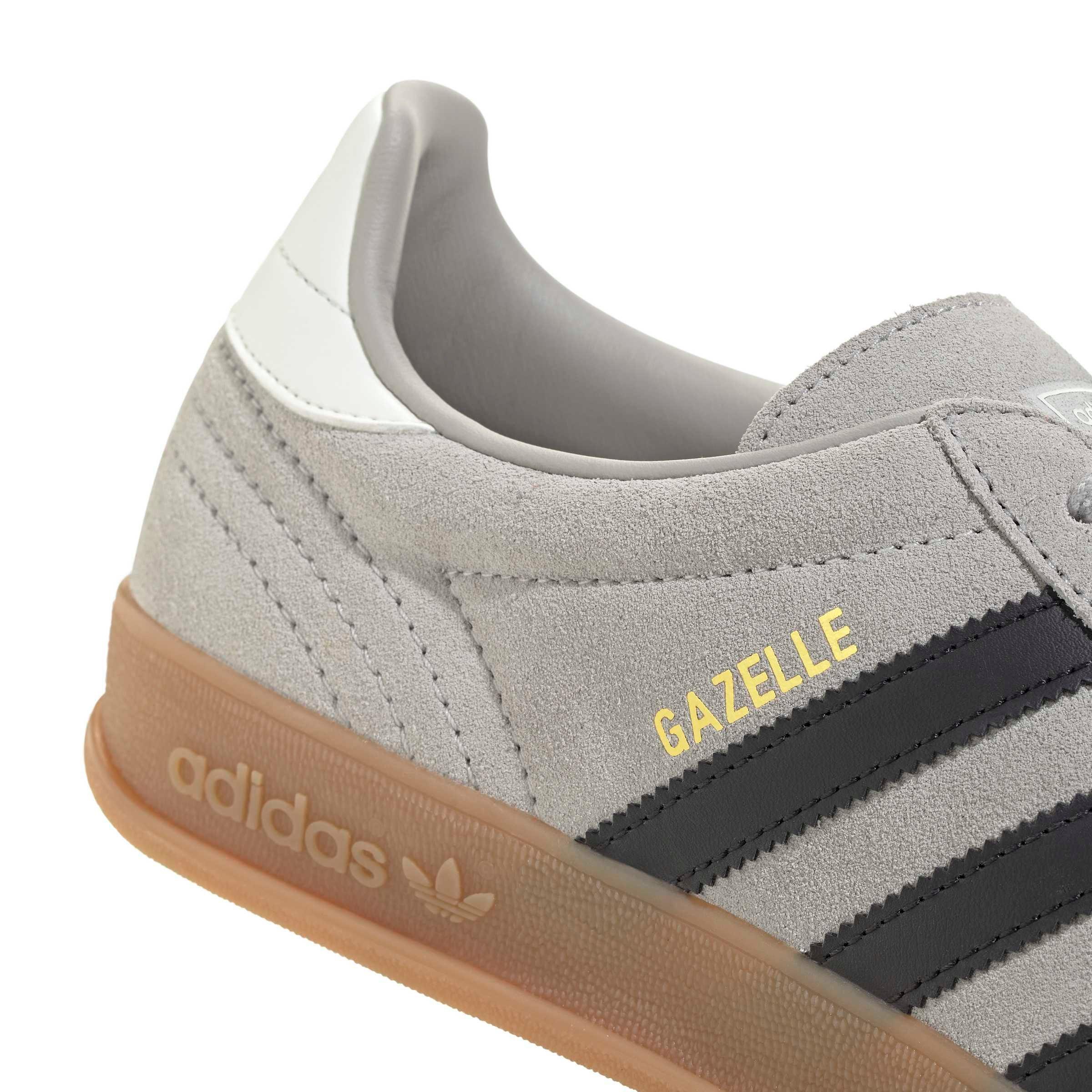 adidas Originals Gazelle Indoor "Grey Two/Core Black/Gum 4" Men's Shoe - GREY/BLACK/GUM Thumbnail View 8