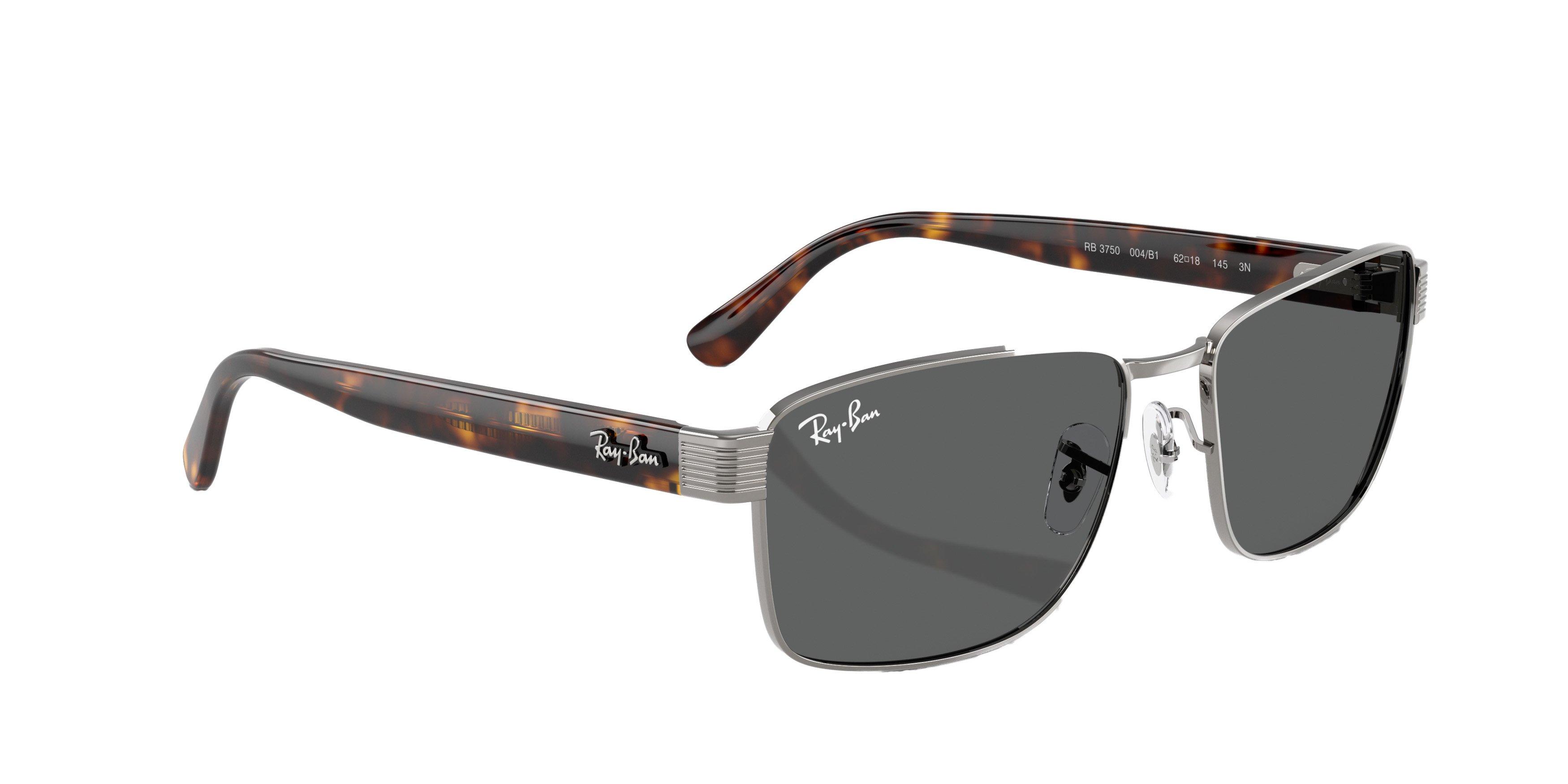 Ray-Ban RB3750 Sunglasses - GREY Thumbnail View 5