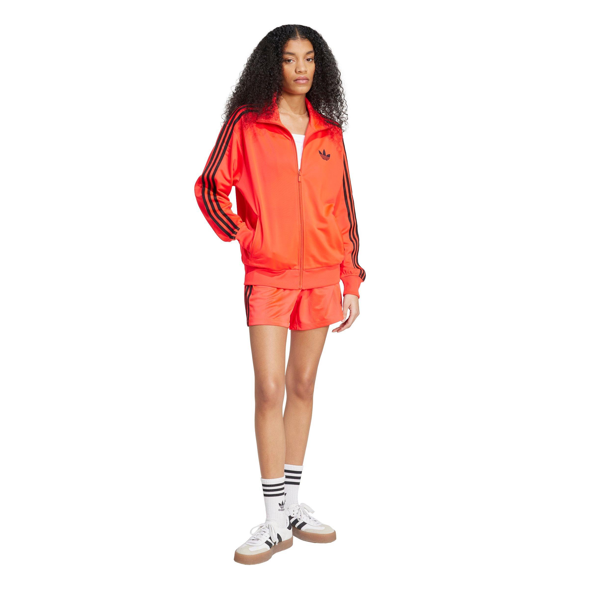 adidas Originals Women's Adicolor Classic Firebird Loose Track Top -Red/Black - RED/BLACK Thumbnail View 5