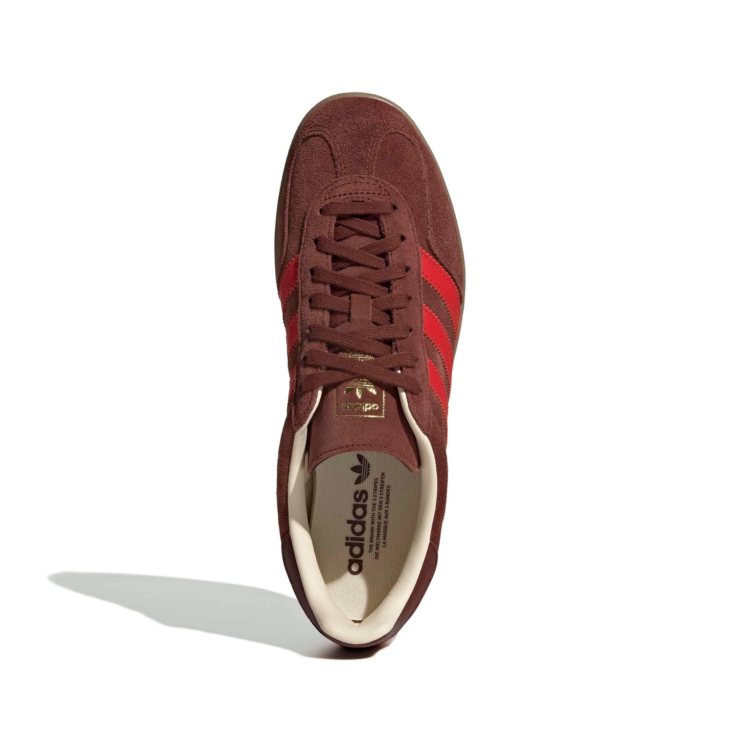 adidas Originals Gazelle Indoor "Fox Brown/Red/Gum 4" Men's Shoe - BROWN/RED/GUM Thumbnail View 5