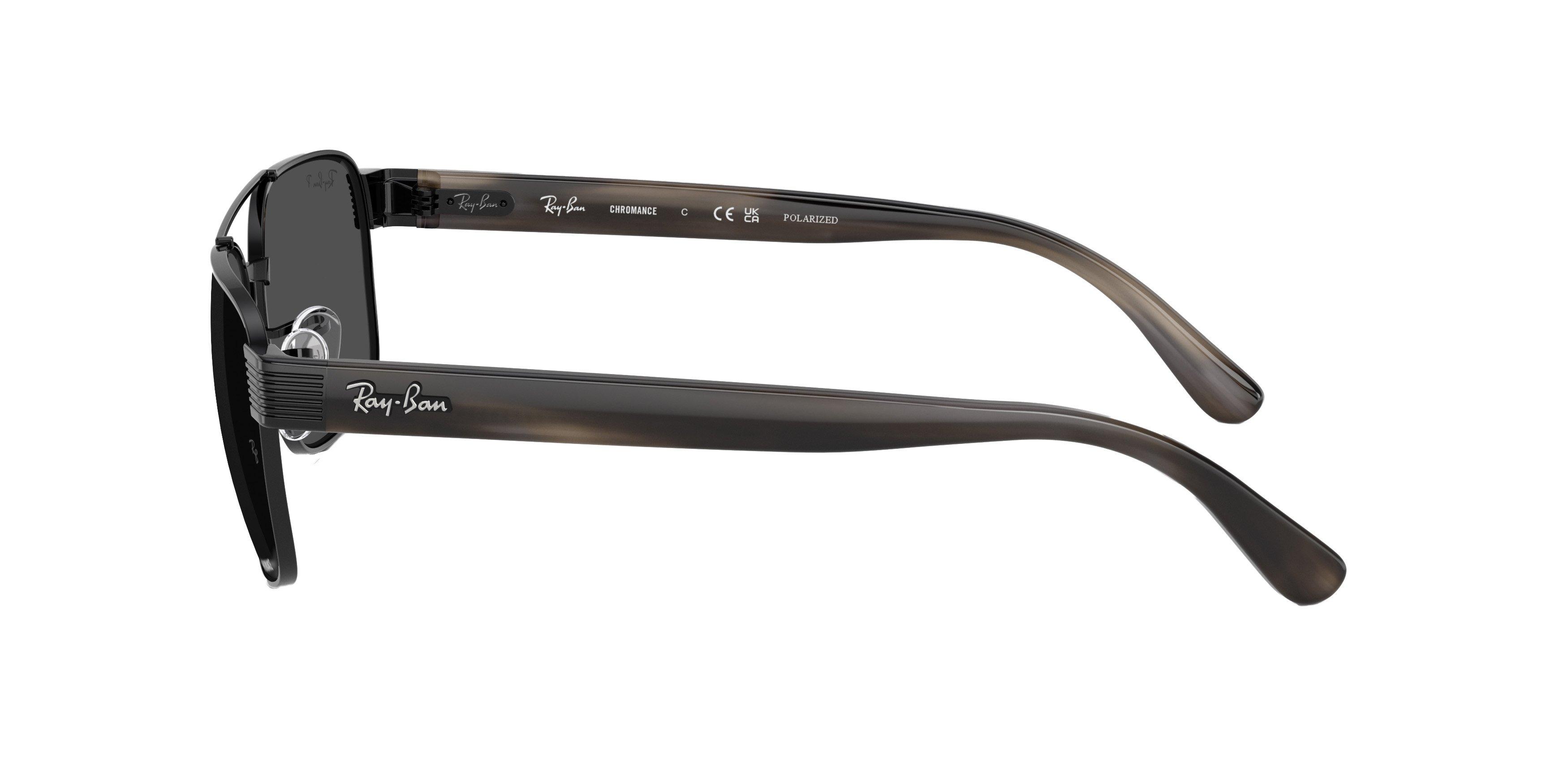 Ray-Ban RB3751CH Sunglasses - BLACK/GREY Thumbnail View 4