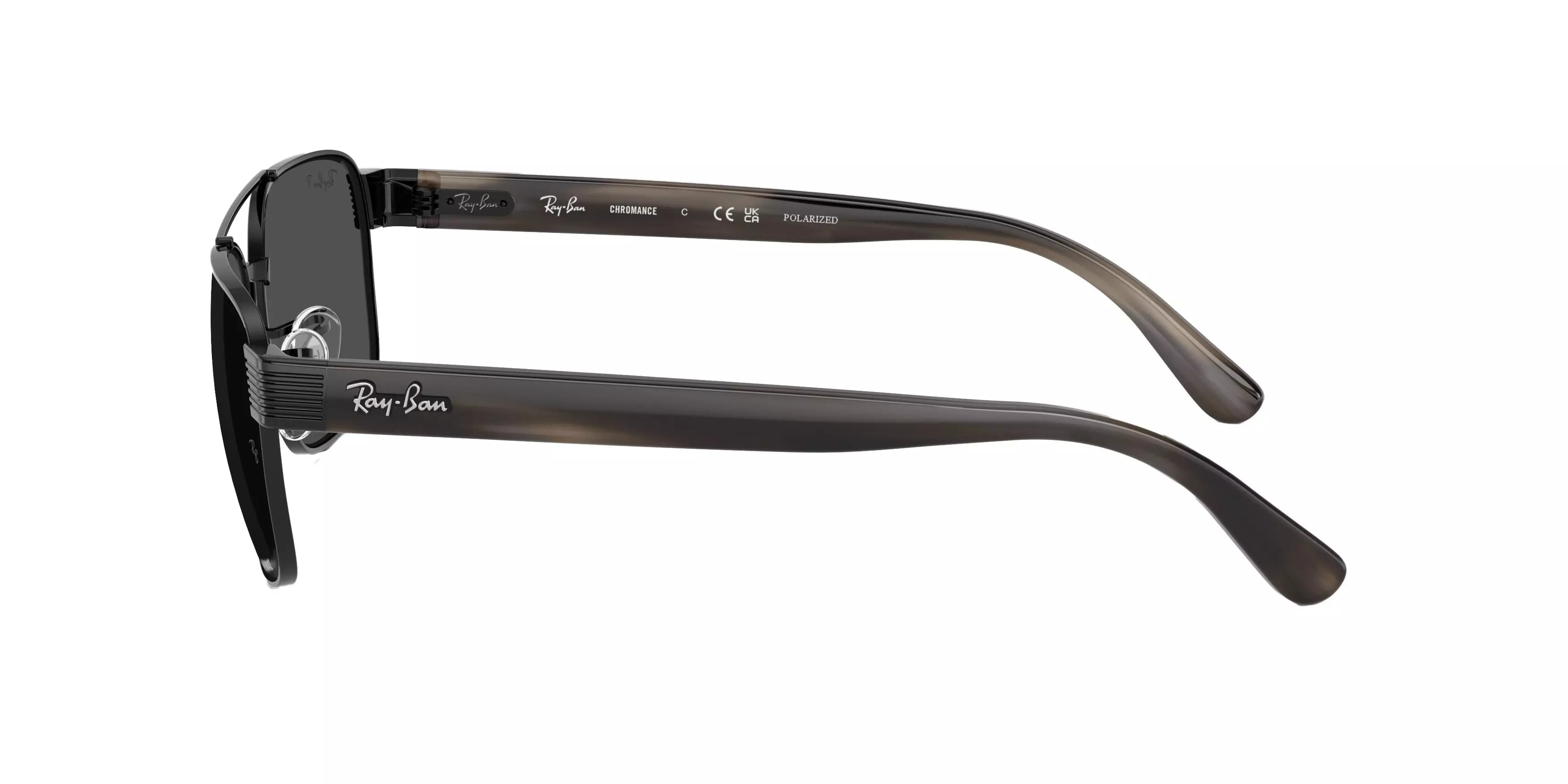 Ray-Ban RB3751CH Sunglasses - BLACK/GREY